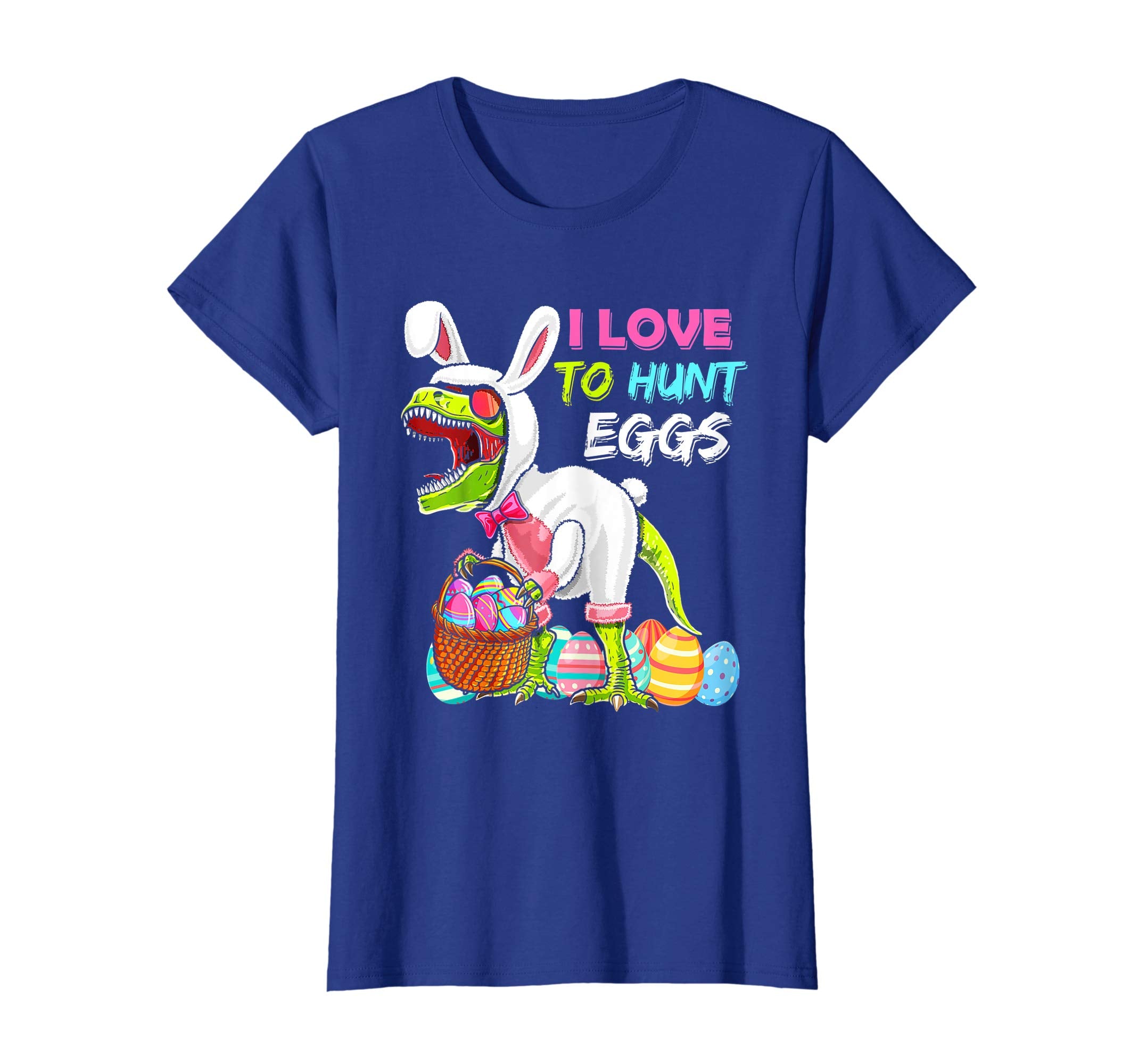 Easter Shirt Dinosaur T Rex Kids Boys Girls EGG Hunts Gift