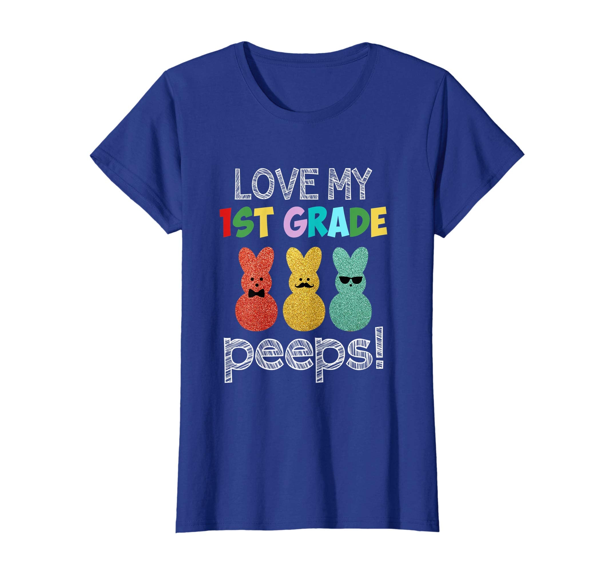 I Love My First Grade Peeps Shirt - Easter Day Teacher Gift