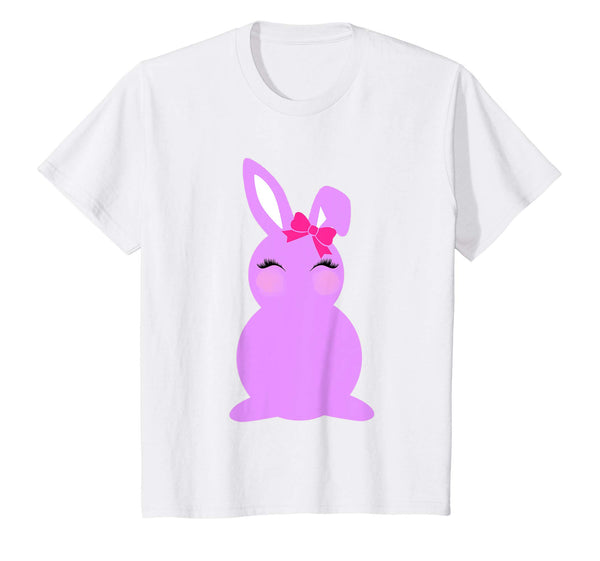 Kids Funny Cute Easter Bunny Gift T Shirt for Toddler Little Girl