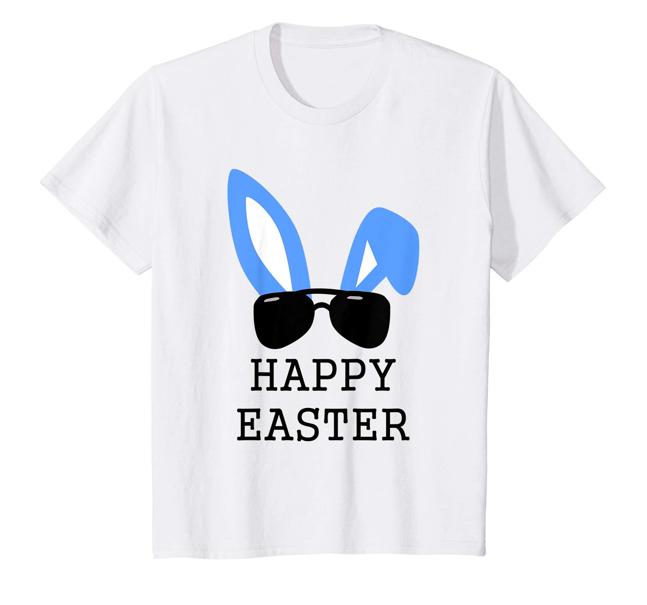 Kids Bunny Ear Headband Happy Easter Boy Shirt Toddler Baby Gift
