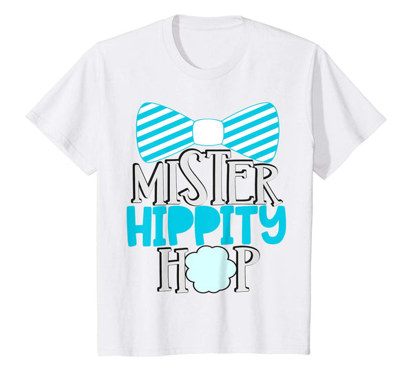 Boys Easter Shirt Kids Cute Mister Hippity Hop Bow Tie