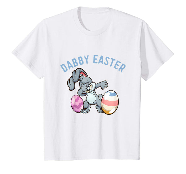 Kids Dabby Easter Dabbing Rabbit Easter Bunny T-Shirt