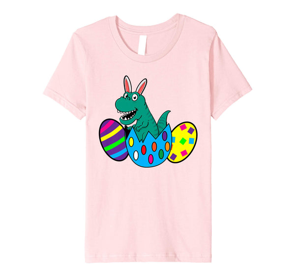 Funny Easter Egg Rabbit Bunny T-Rex Dinosaur Shirt Gift