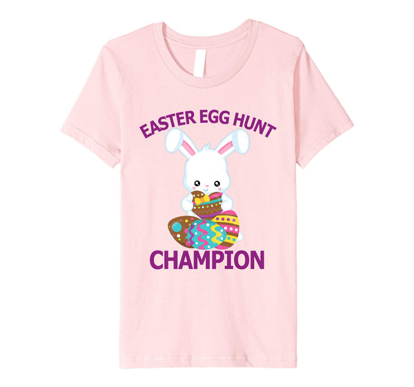 Easter Egg Hunt Champion T-Shirt Cute Bunny Rabbit Shirt
