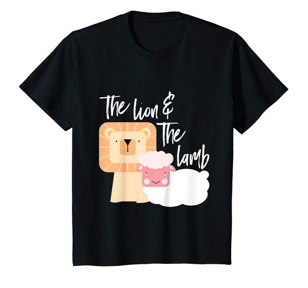 Kids The Lion And The Lamb Cute Shirt for Easter or Church