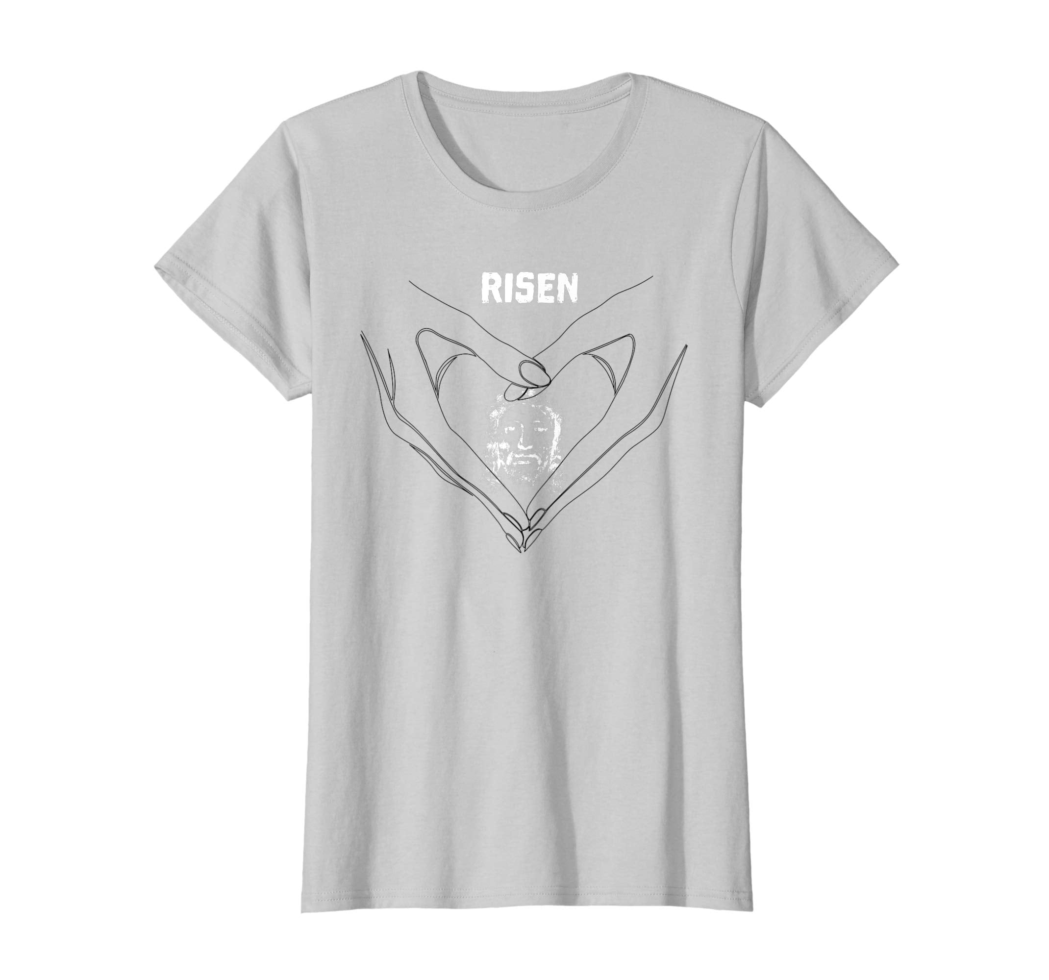 Heart Hands, Easter Jesus Risen T-Shirt Men Women Gift