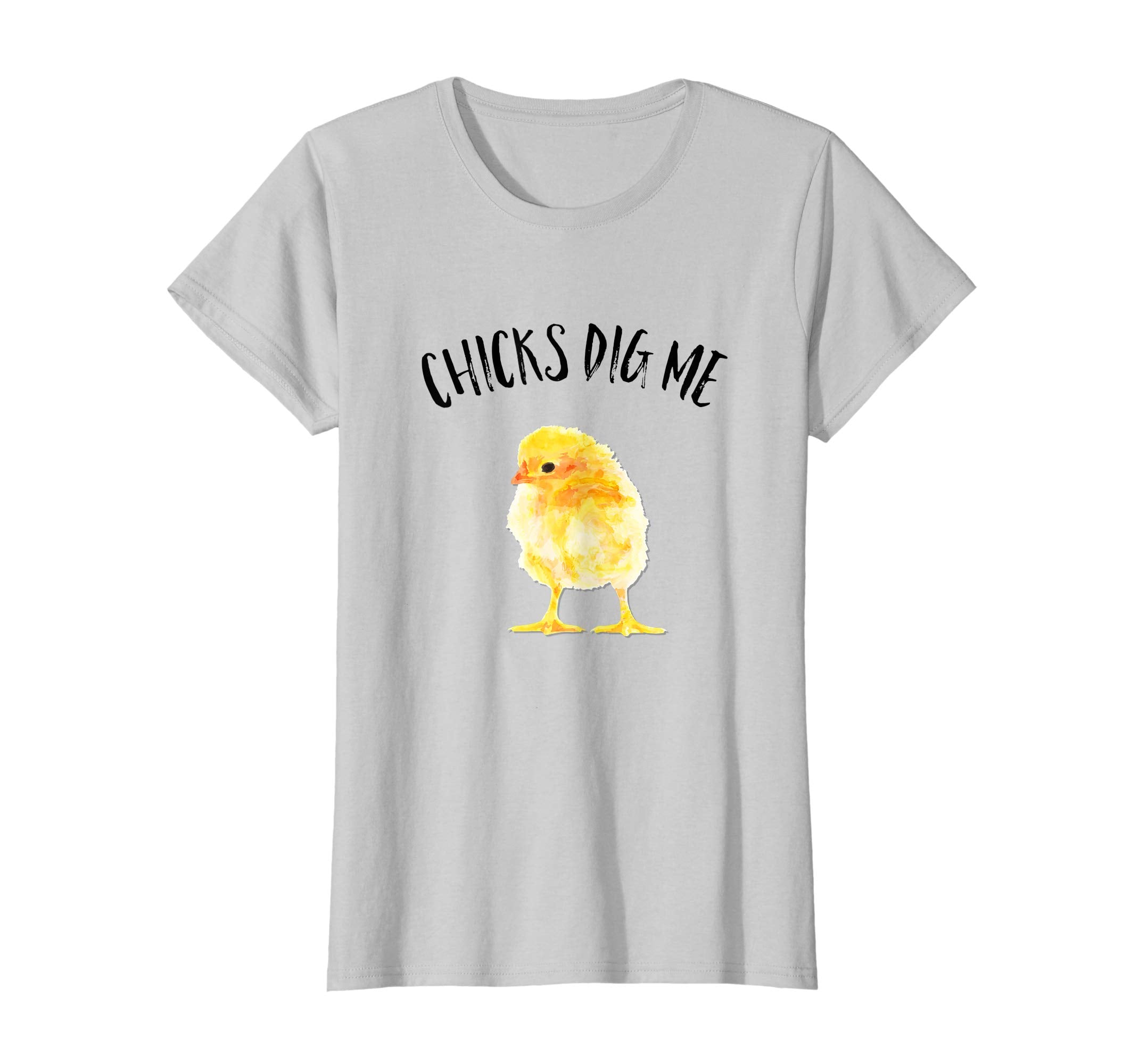 Chicks Dig Me Real Chick Happy Easter Spring T Shirt
