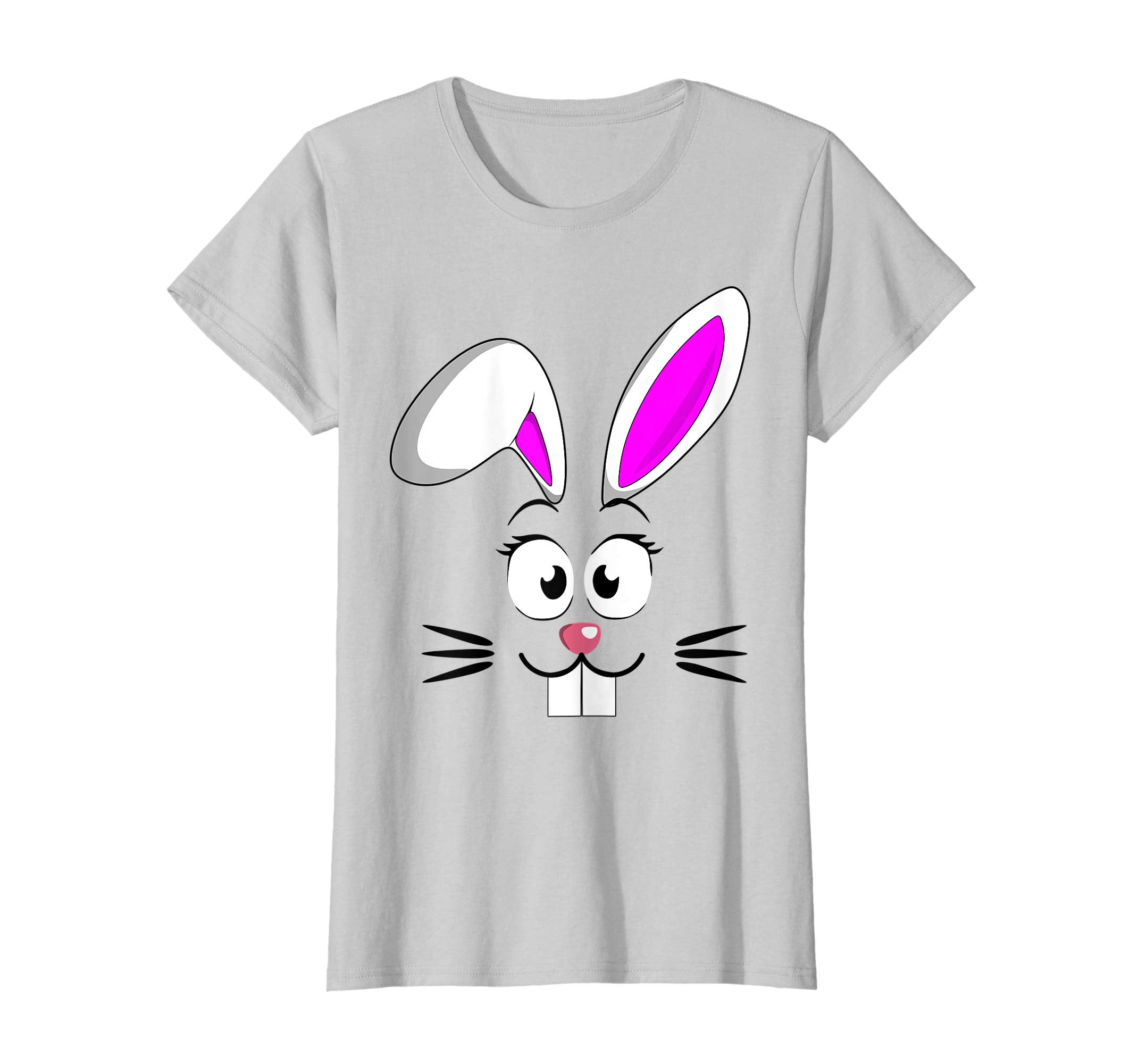 Easter Bunny Face Shirt for Girls and Boys Party Costumes