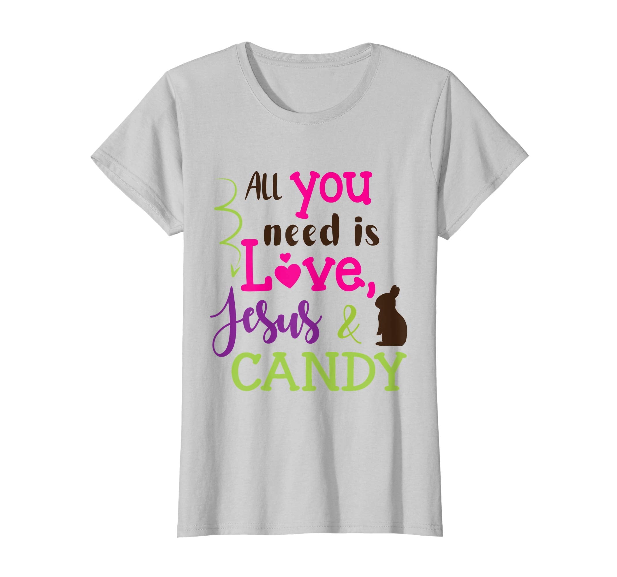 All You Need Is Love Jesus And Candy Bunny Easter Day Shirt