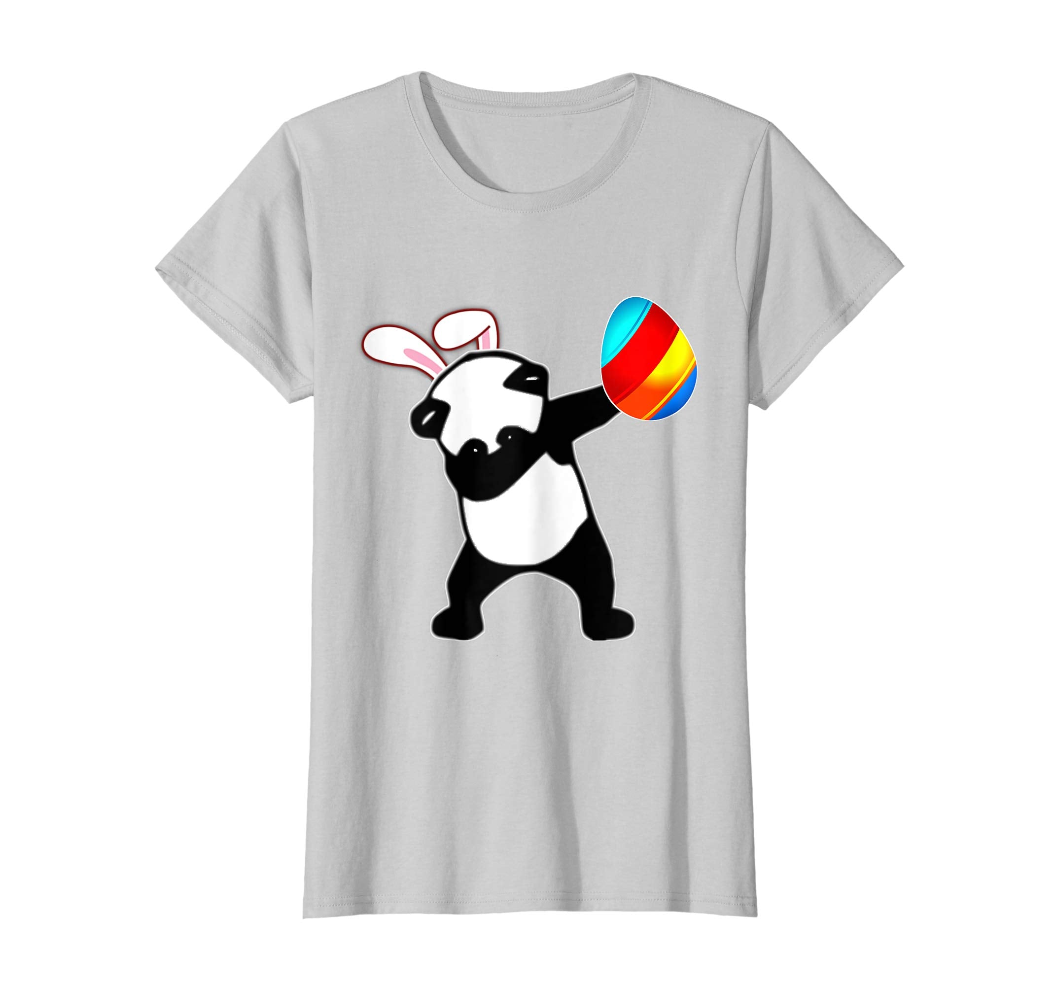 Easter Bunny Dabbing Panda Bear Tshirt Egg Ears Gift