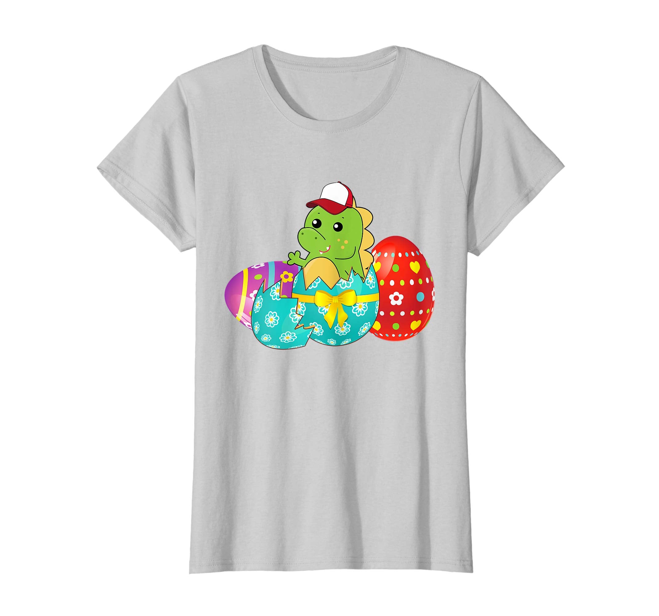 Dinosaur Easter Eggs T-Shirts For Kids Boys Girls