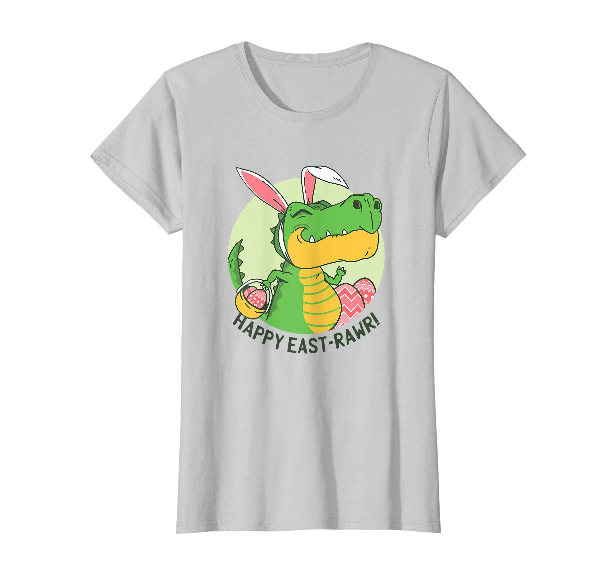 Happy Eastrawr Kid Trex Easter Bunny Costume T-Shirt