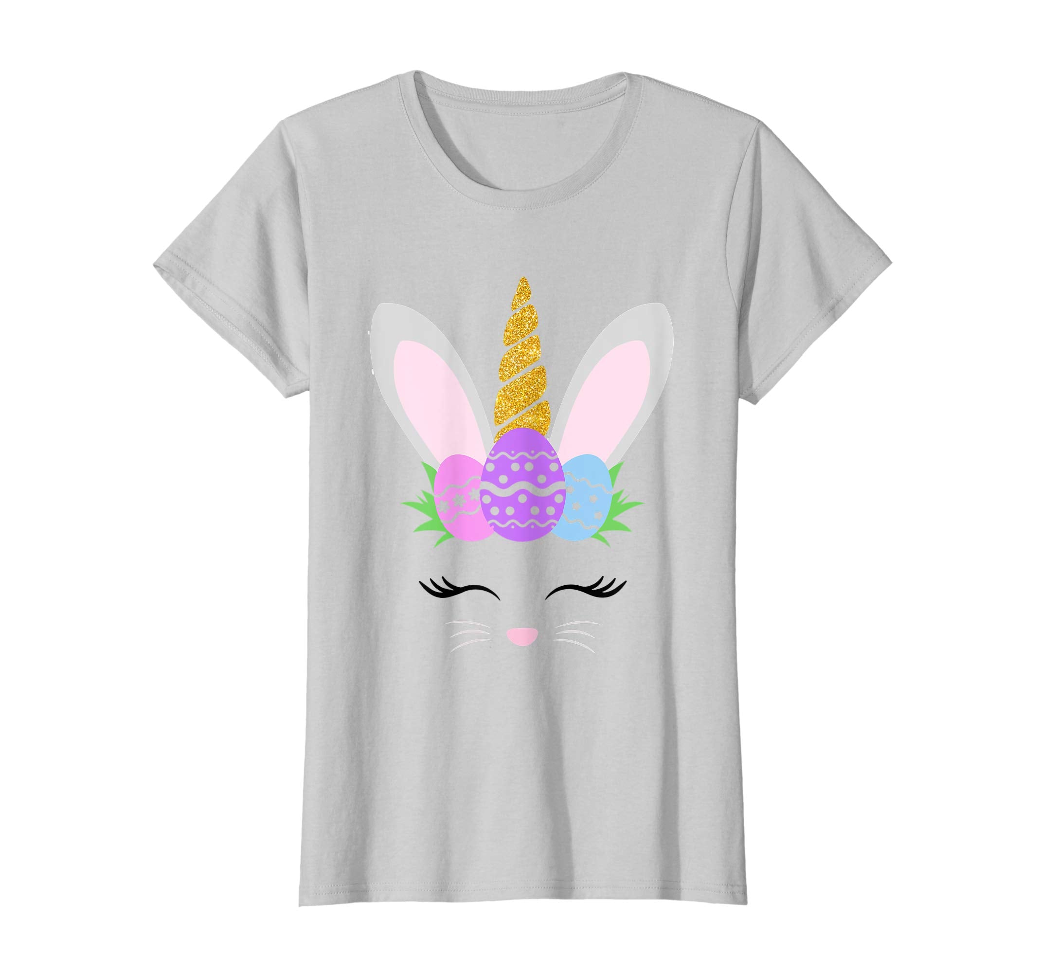 Unicorn Easter T-Shirt, Girl Easter Bunny bunnicorn gifts