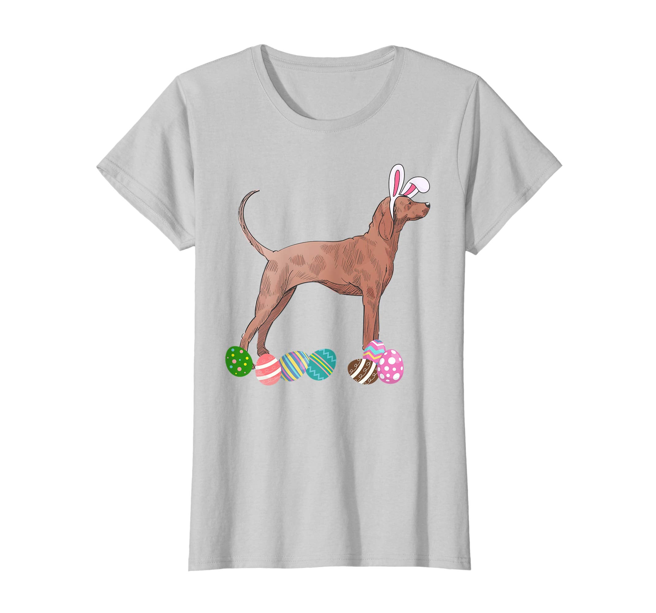 Greyhound Dressed As Easter Bunny With Rabbit Ears T-Shirt