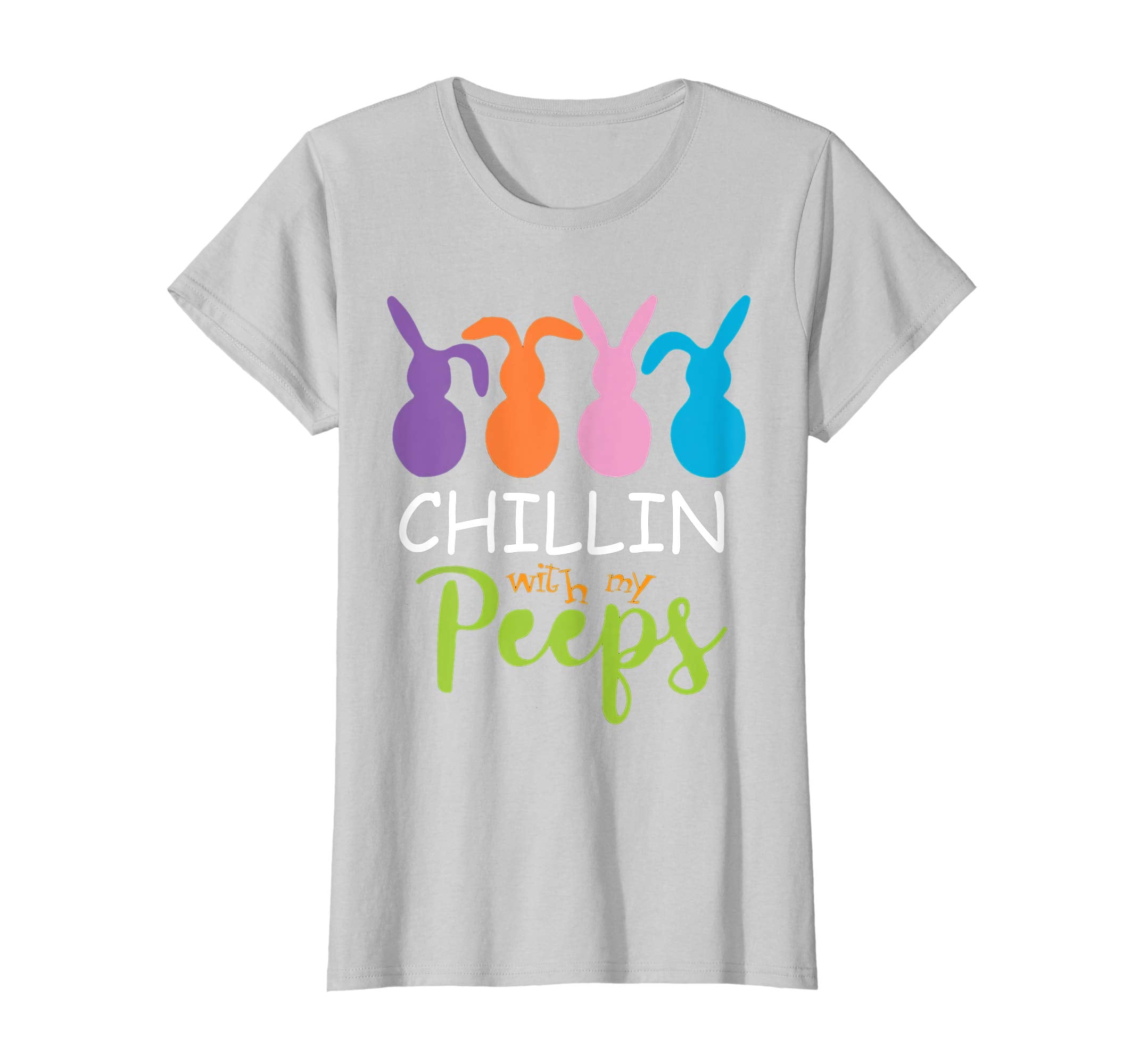 Chillin' With My Peeps Easter Bunny T-Shirt