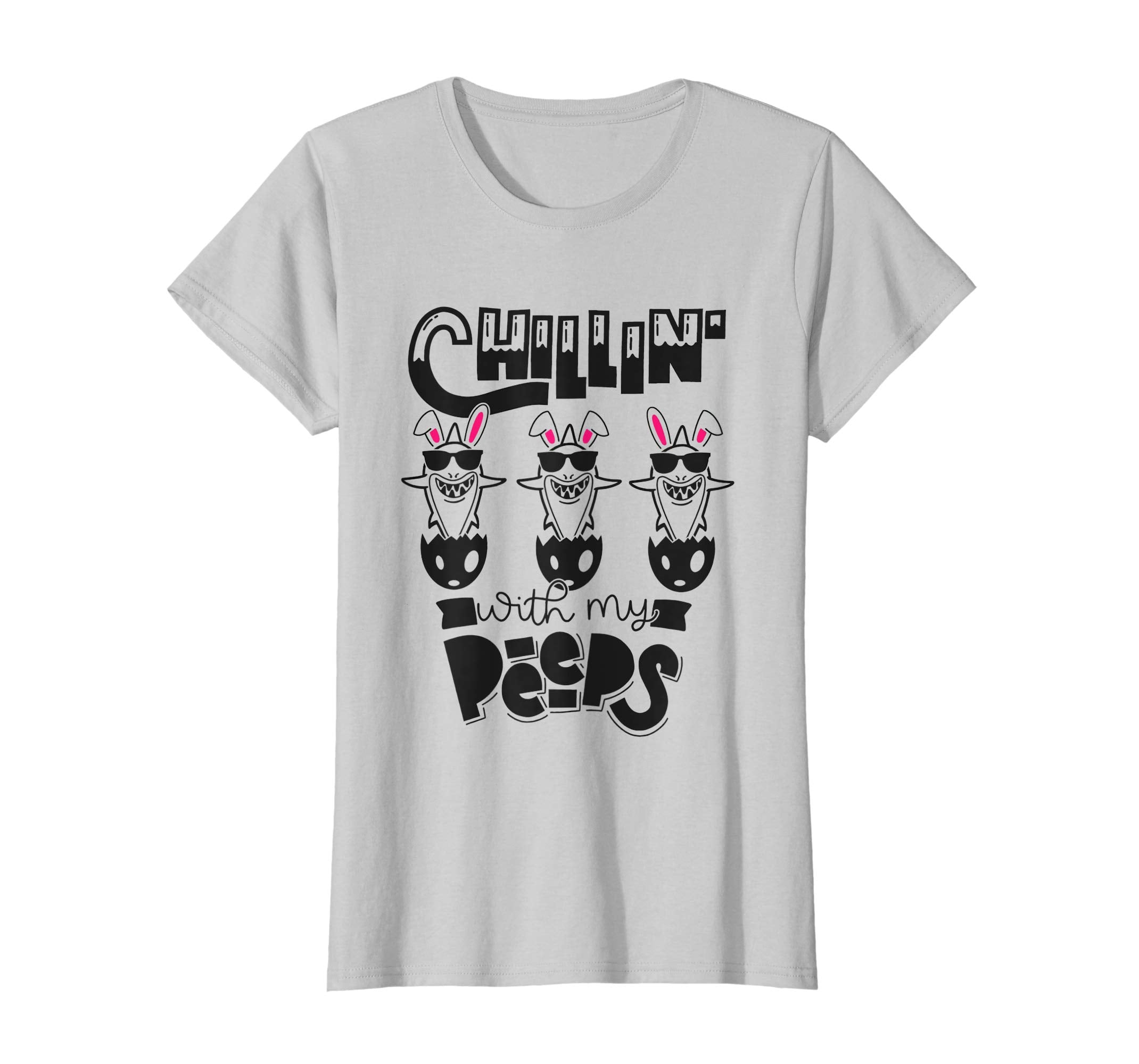 Chillin' With My Peeps Easter Bunny T-Shirt