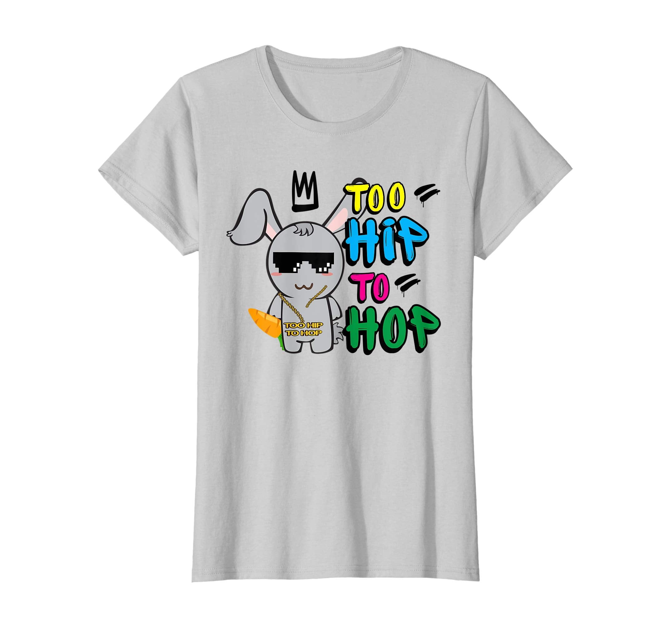 Too Hip To Hop Shirt | Funny Easter Bunny Dance Costume