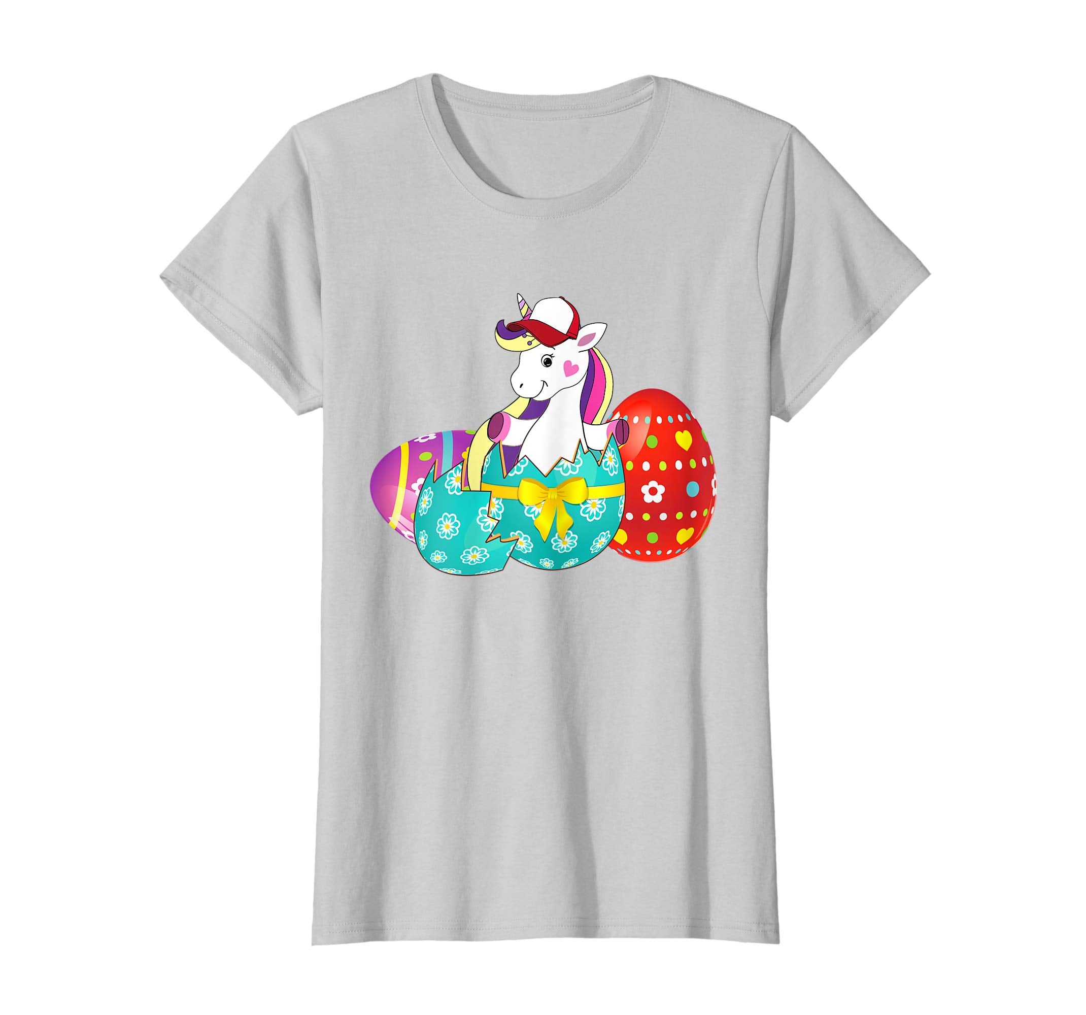 Unicorn Easter Eggs T-Shirts For Kids Boys Girls