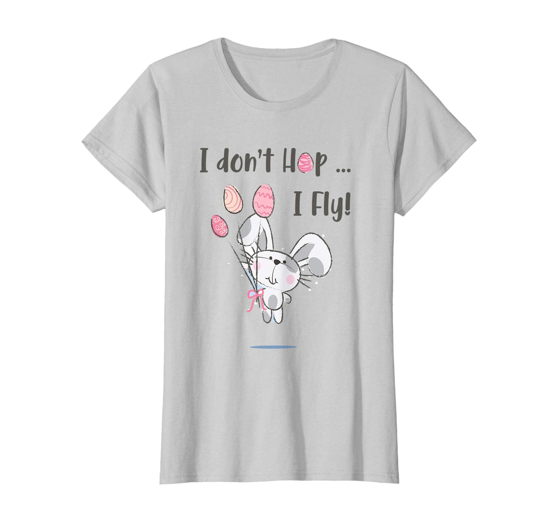 I Don't Hop... I Fly T-Shirt | Funny Bunny Easter Egg Tee