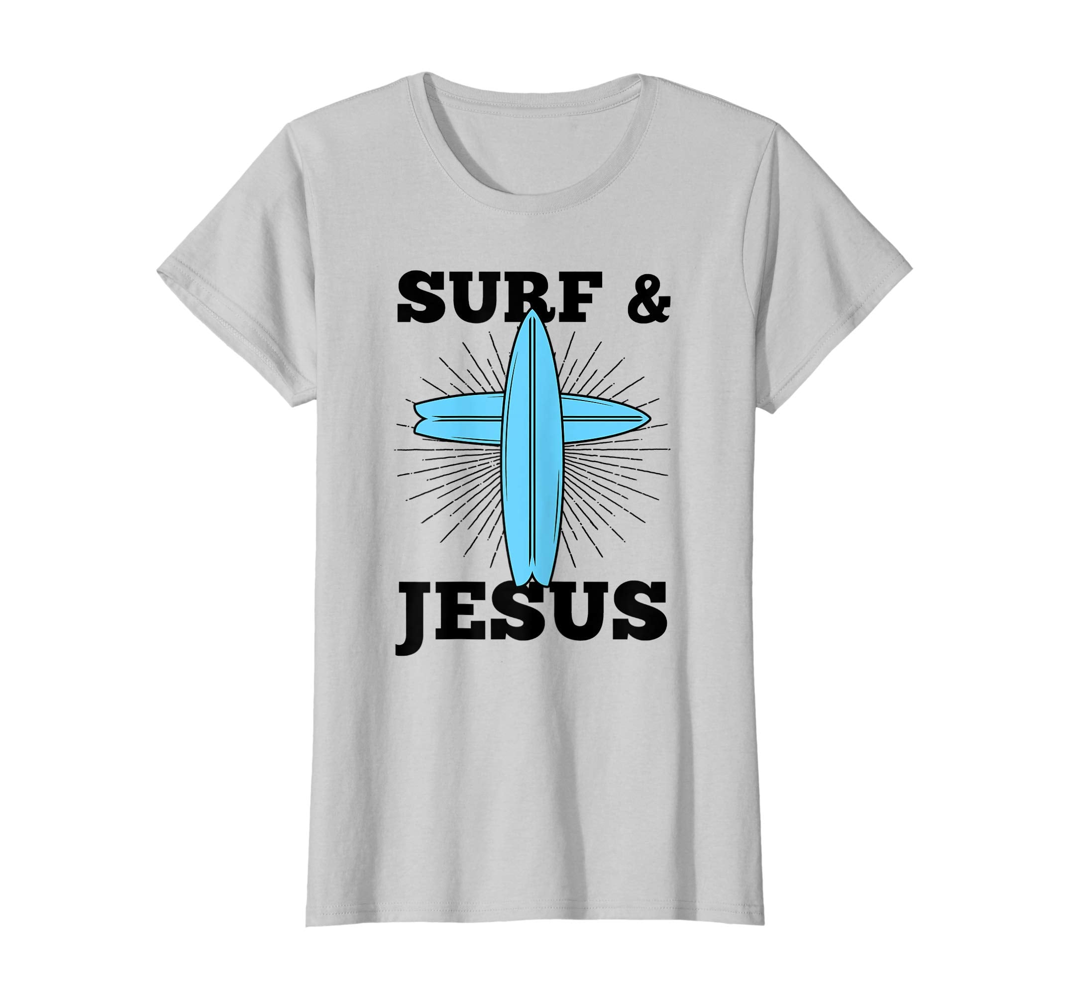 Surf And Jesus Christian Easter Bible Verse Gift T-Shirt
