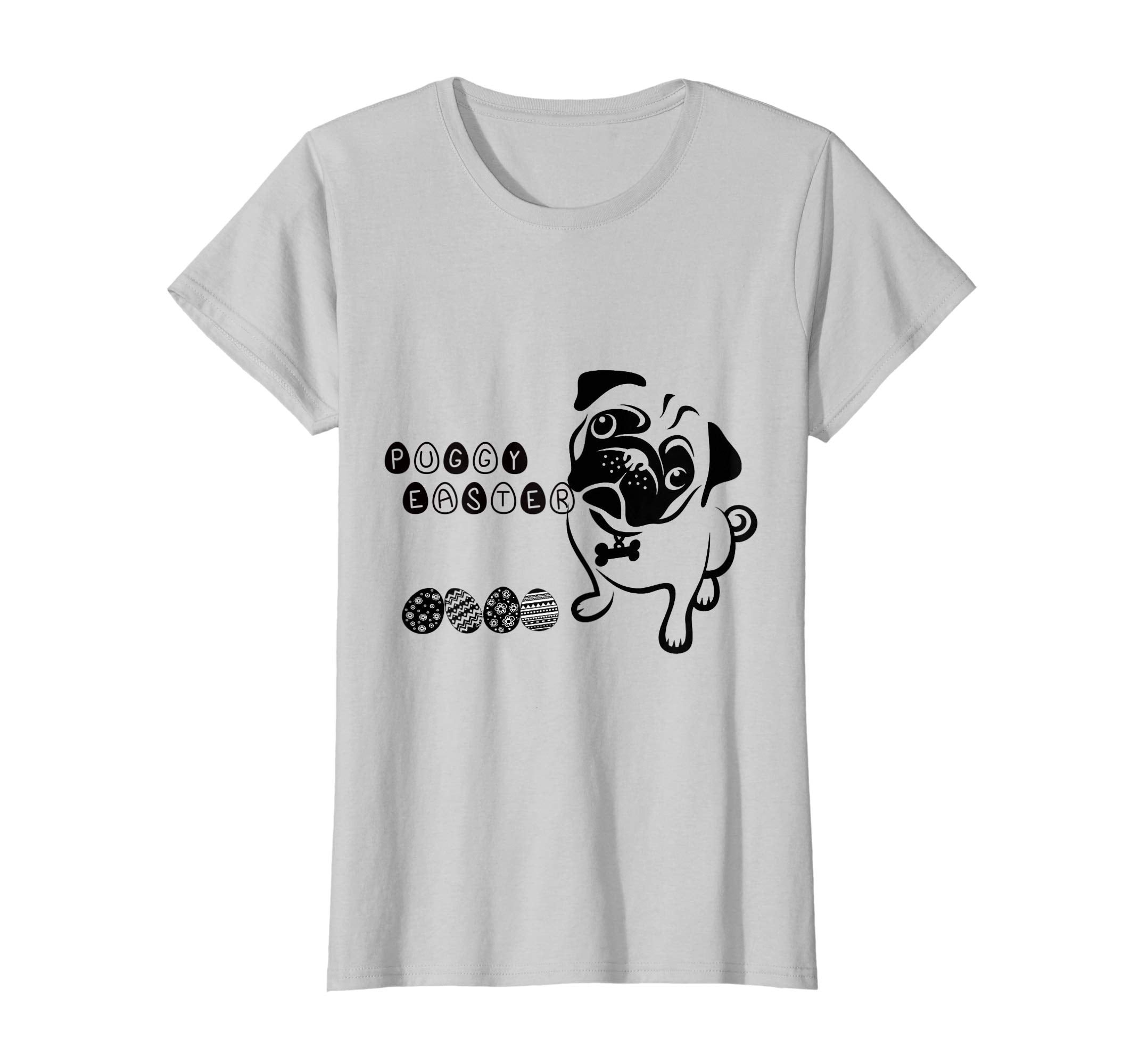 Vintage Style Cute Puggy Easter T Shirt