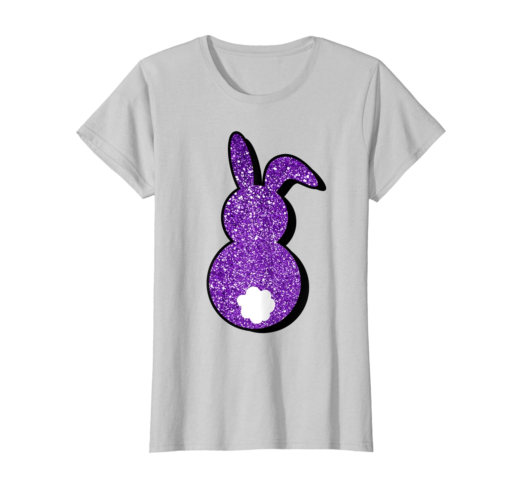 Happy easter t-shirt Funny colorful Bunny With Tail Ears tee