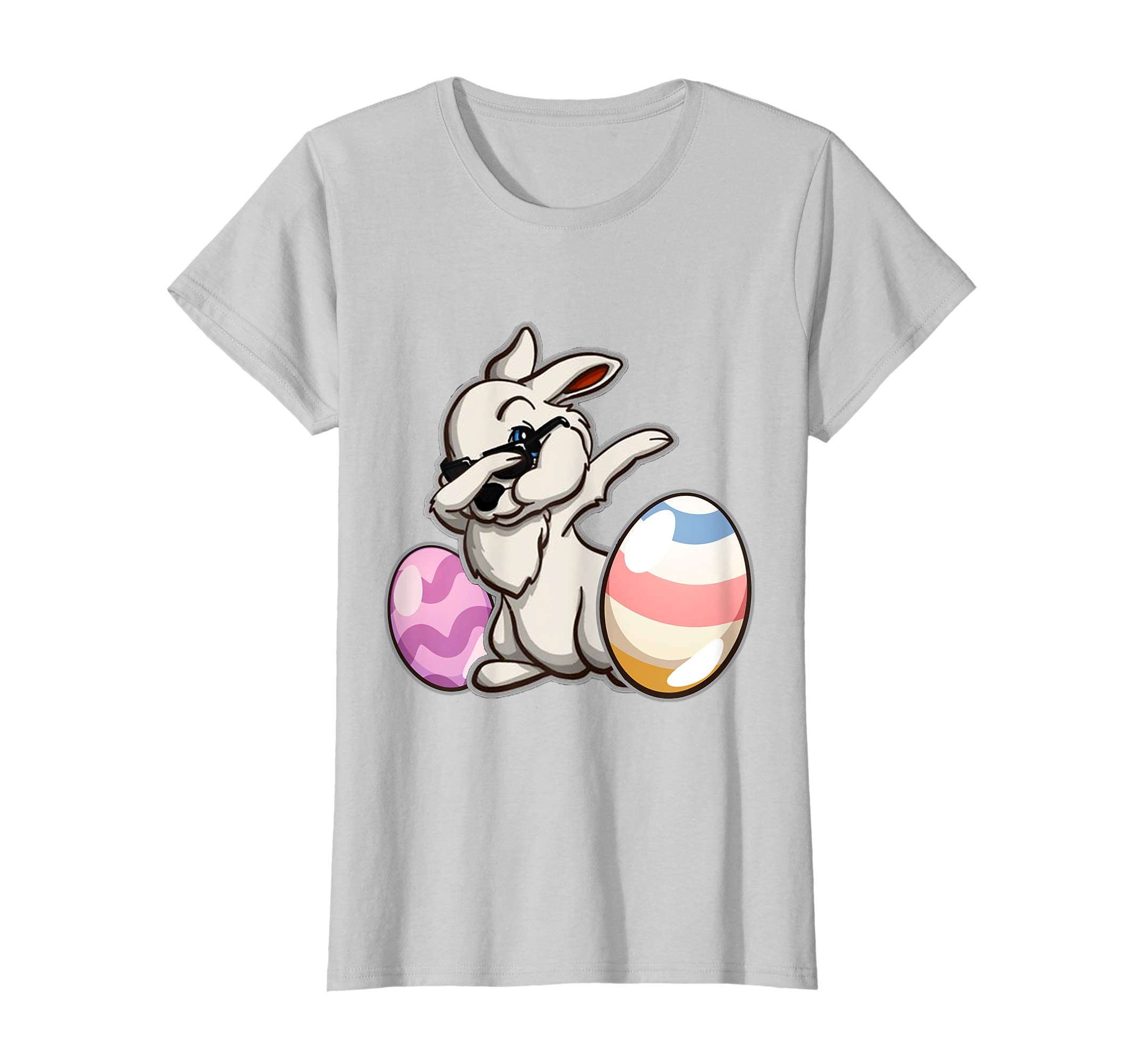 Easter Shirt For Kids Boys Girls Dabbing Easter Bunny
