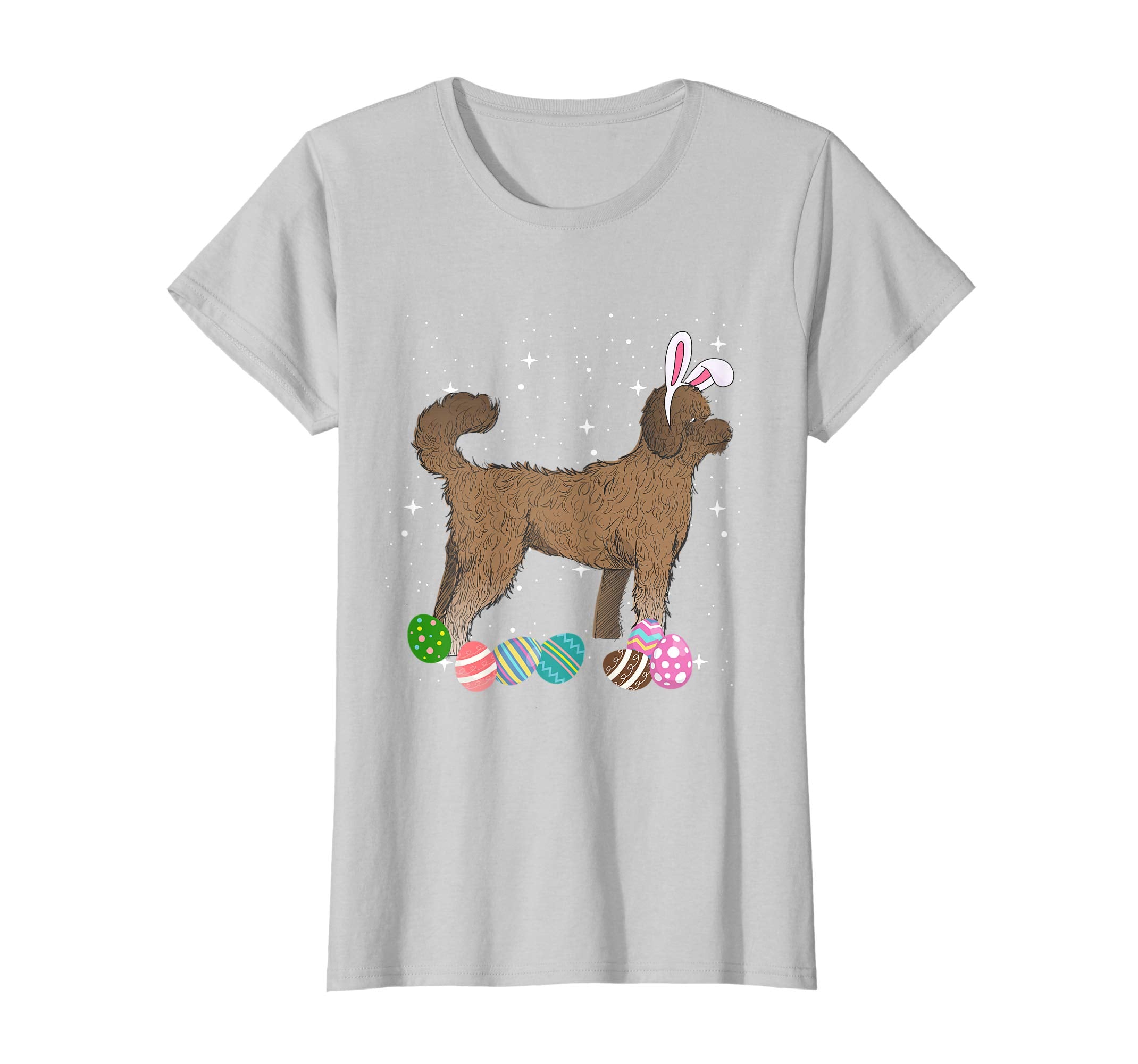 Poodle Dressed As Easter Bunny With Rabbit Ears T-Shirt