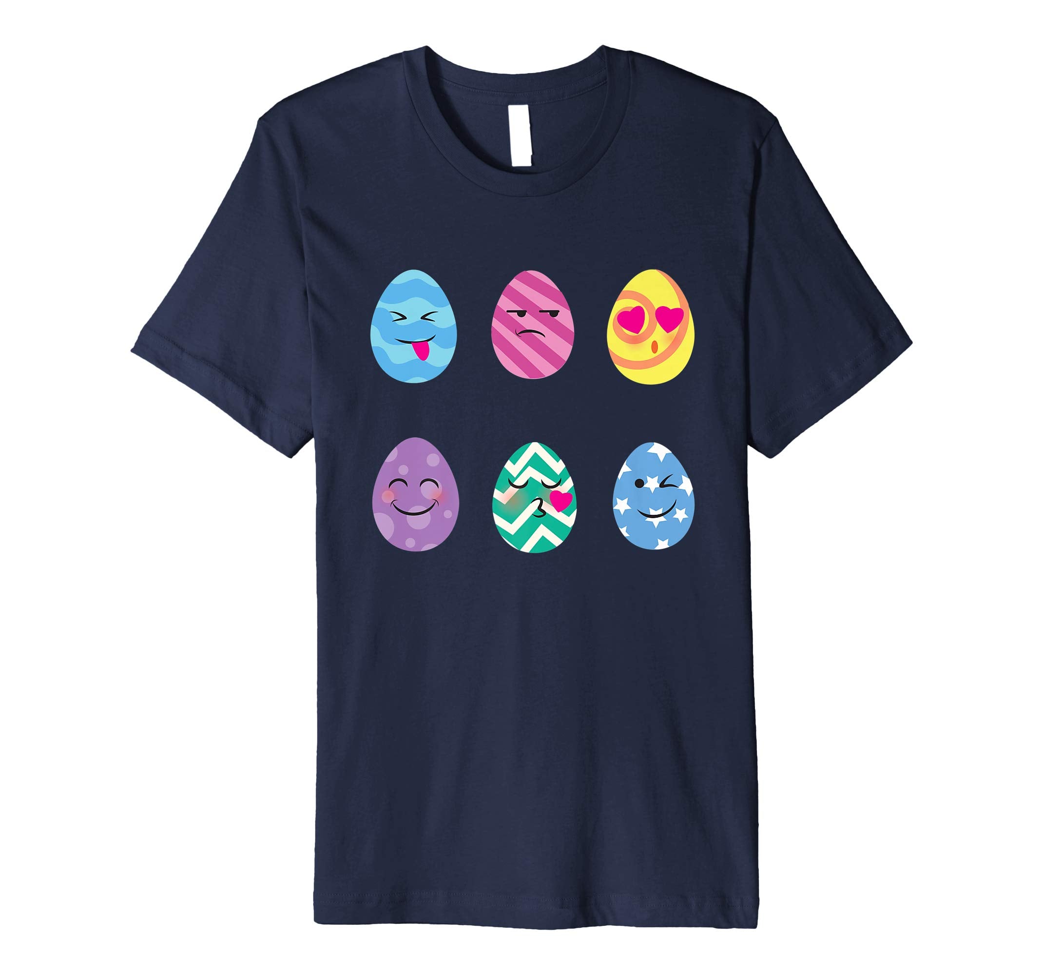 Funny Easter Egg Emoticons T Shirt Easter Egg Hunt