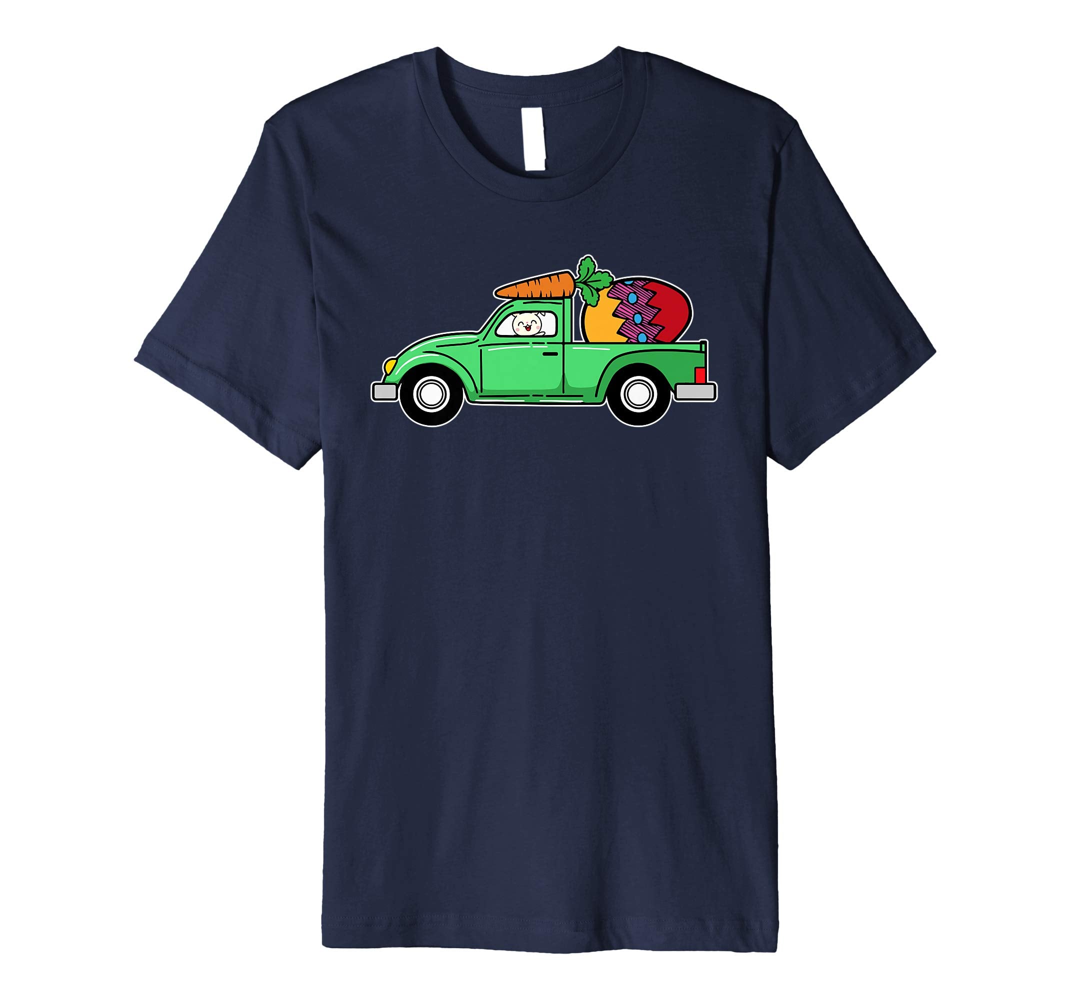 Easter Egg Carrot In A Pick Up Truck T Shirt Easter Bunny