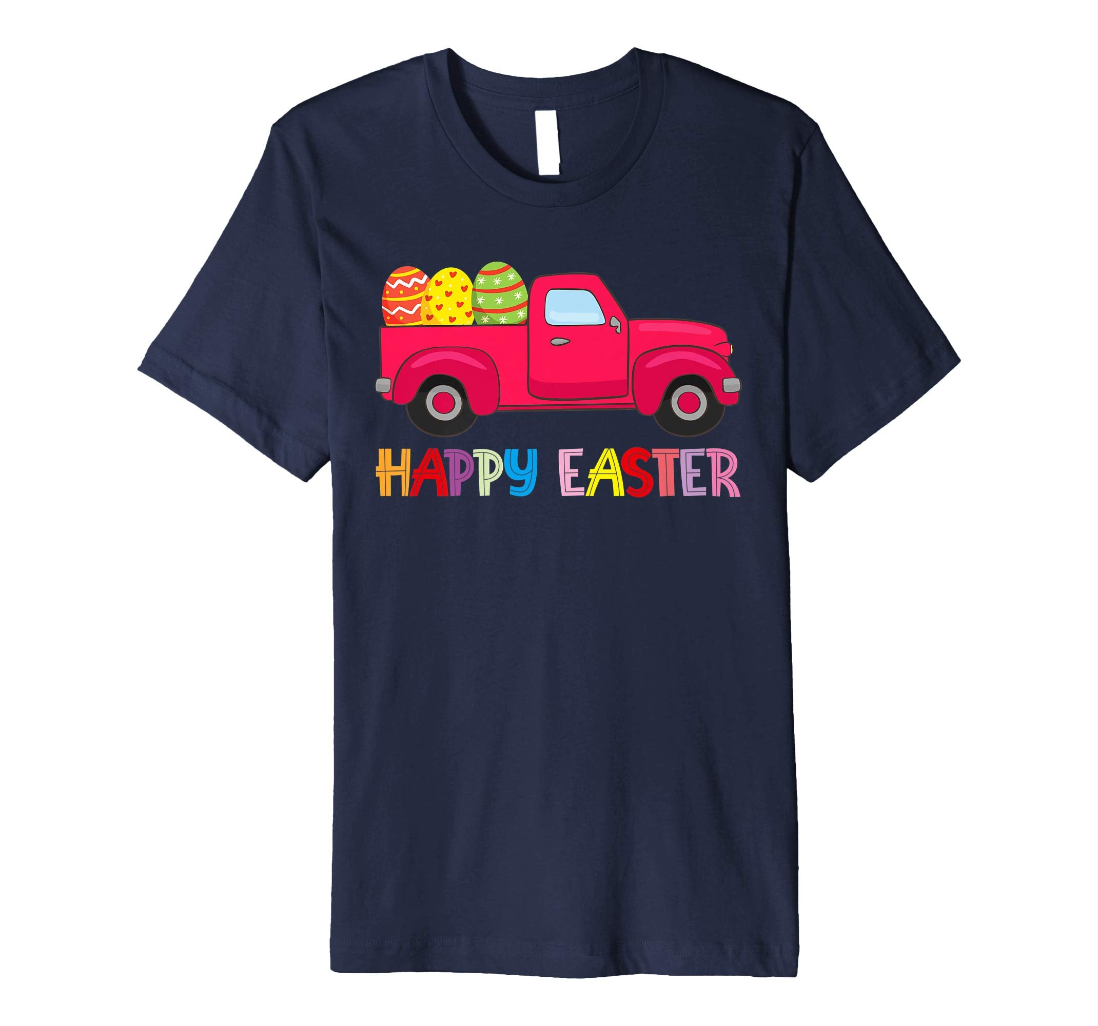 Happy Easter Truck Egg Hunt Is On Kids Boys Girls Shirt Gift