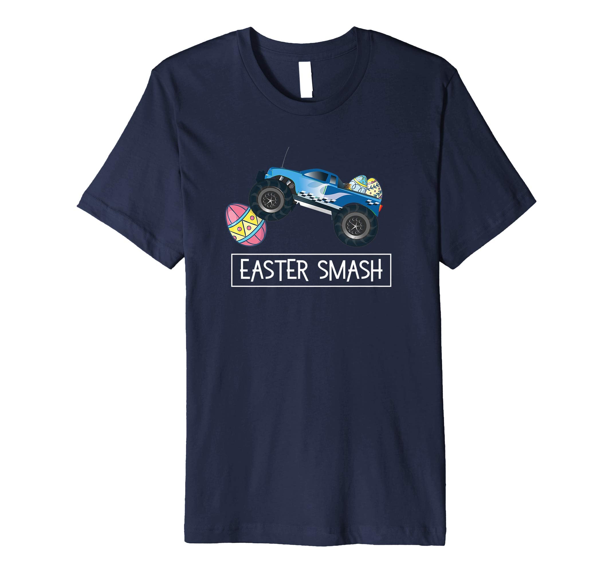 Easter Smash Funny Eggs Truck Easter Games Gift Shirt
