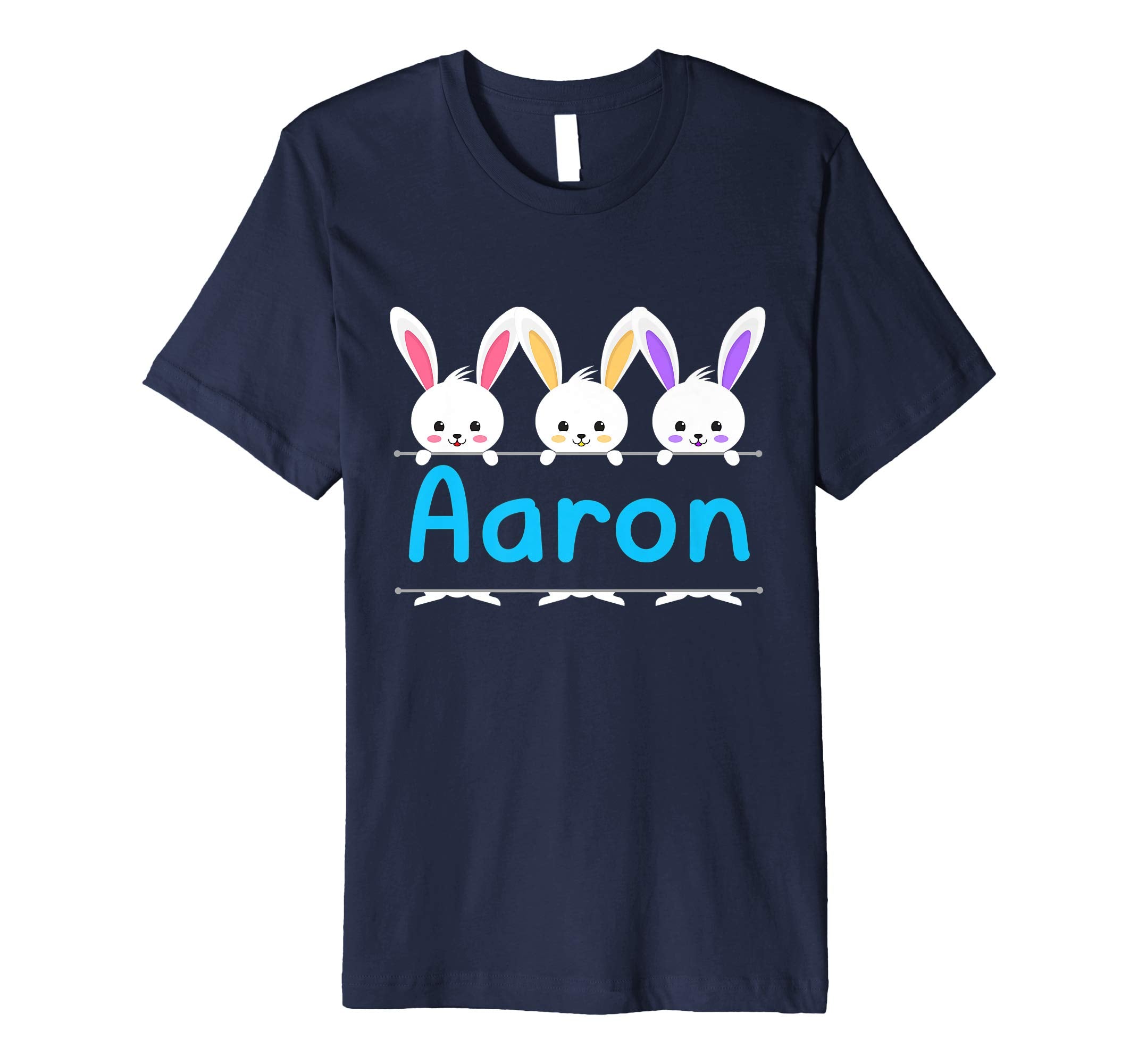 Easter day t-shirt super cute 3 Aaron Rabbits