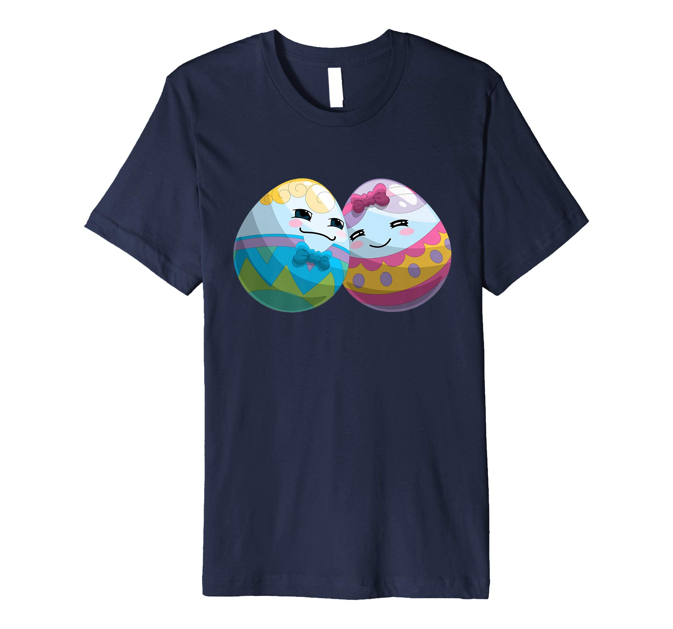 Easter Shirt with Cute Egg Couple for Men and Women