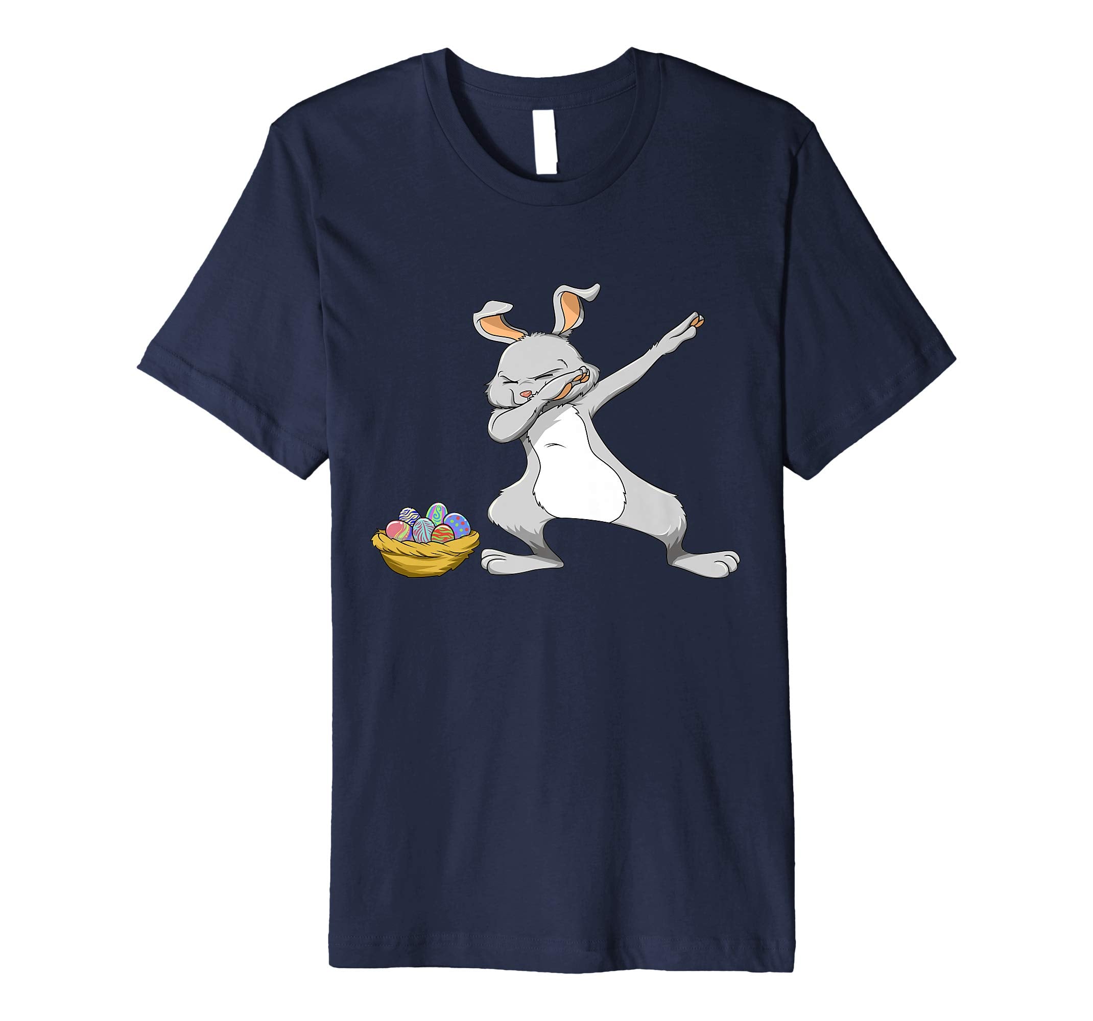 Easter Bunny T-Shirt Illustration Dabbing Gift