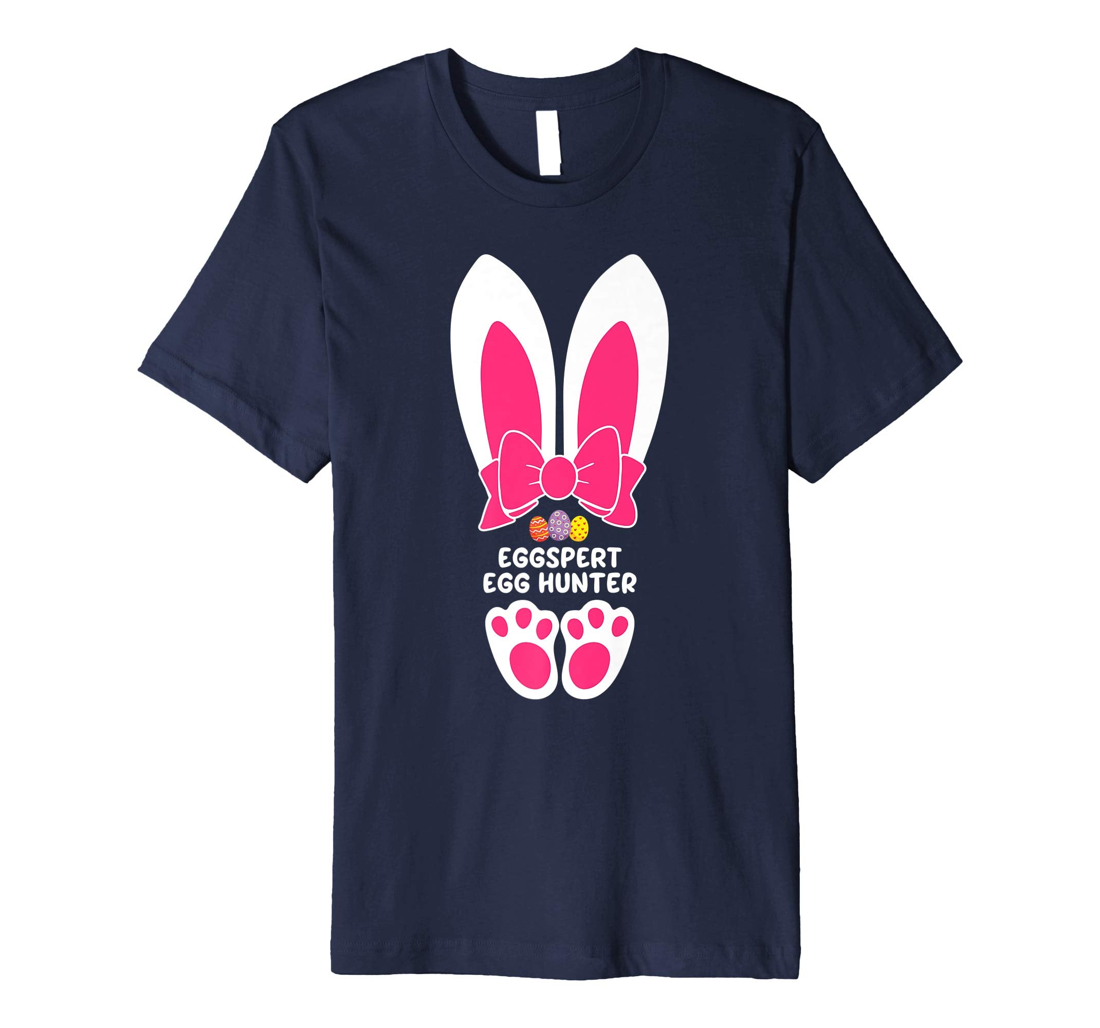 Eggspert Egg Hunter Happy Easter Kids Boys Girls T Shirt