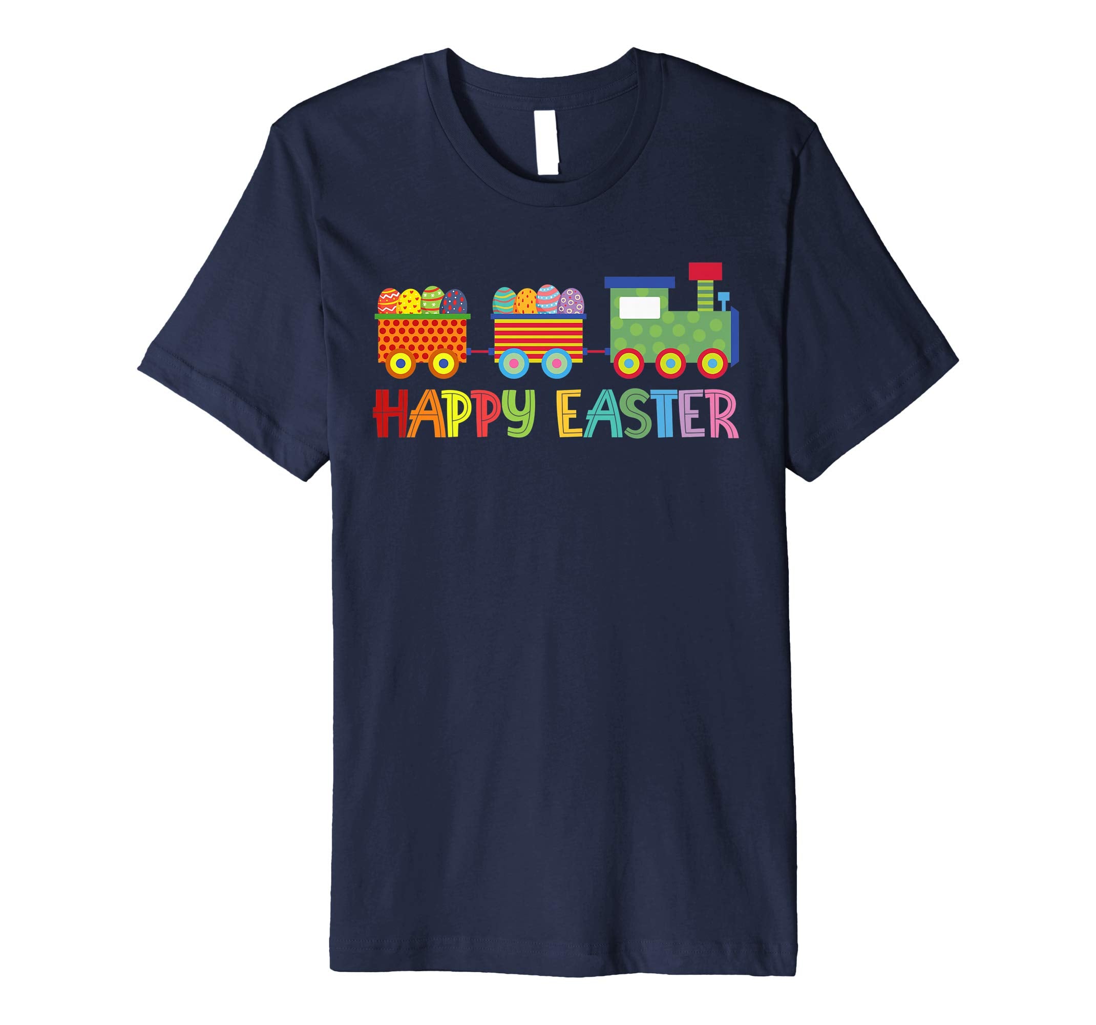 Happy Easter Train Egg Hunt Kid Boys Girls Outfit Gift Shirt