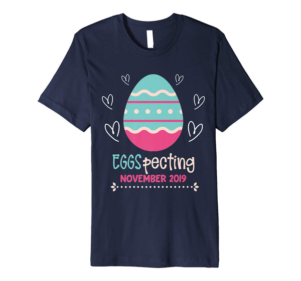 Mens Easter Pregnancy Announcement T Shirt Eggspecting Nov 2019