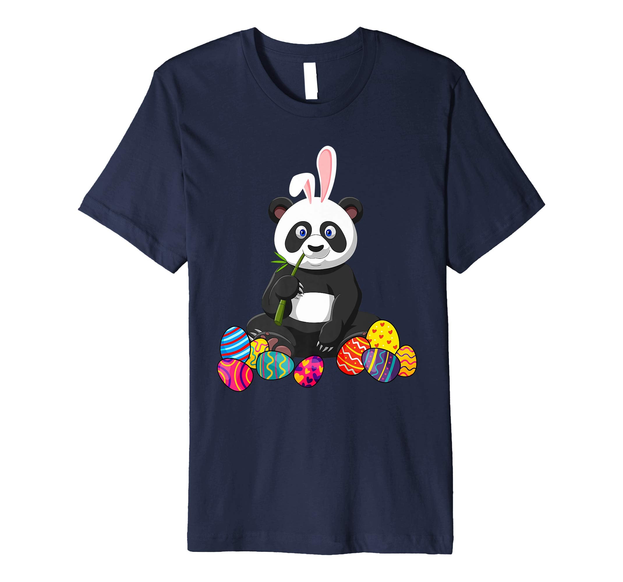 Panda Bunny Ear With Egg Easter Easter Day Shirt