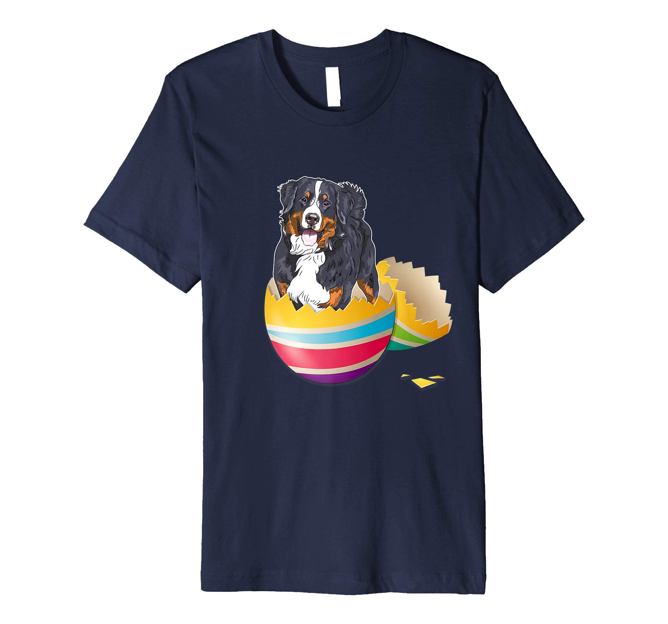 Bernese Mountain Hatching From Easter Egg Easter Day Shirt