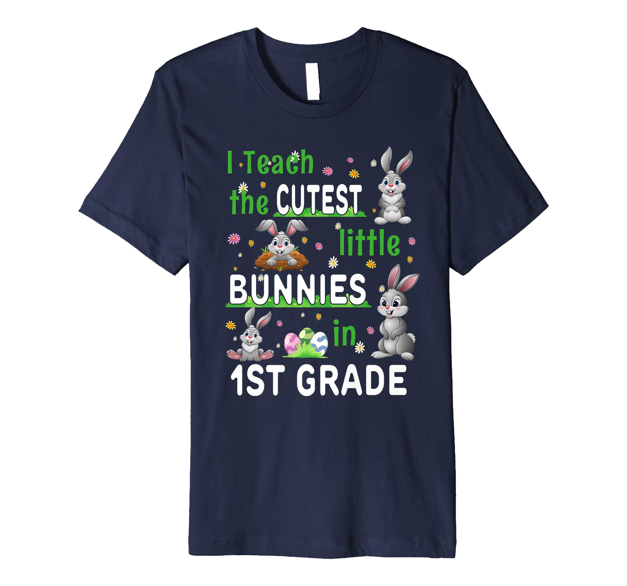 Easter 1st Grade Teacher Shirt Gift Easter Shirts For Women