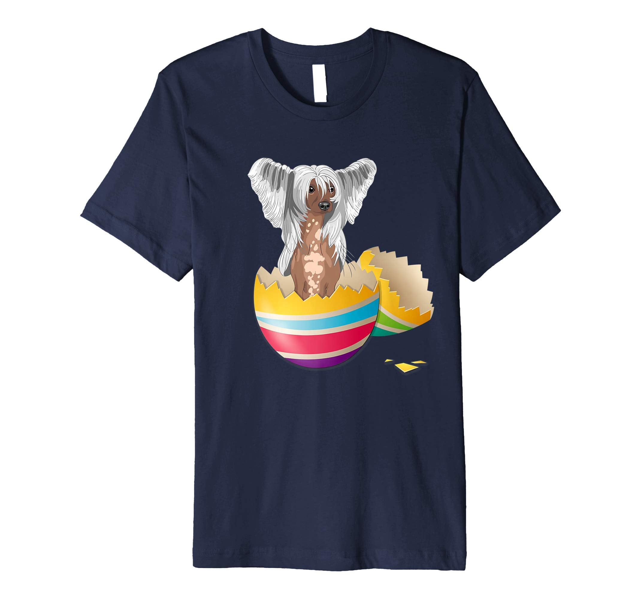 Chinese Crested Hatching From Easter Egg Easter Day Shirt