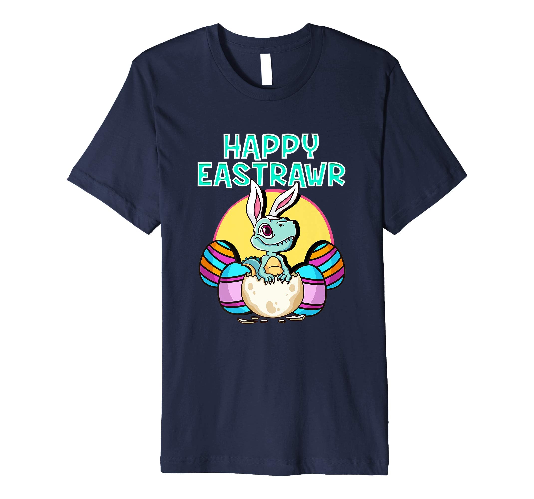Happy Eastrawr! Funny Easter Egg Baby Dinosaur T-Shirt