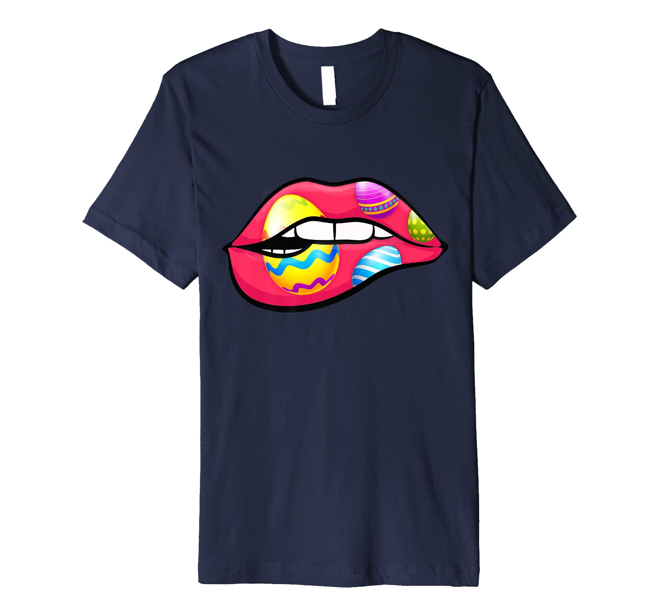 Funny Easter Day Jewish Kiss Lips Shirt Girls Women