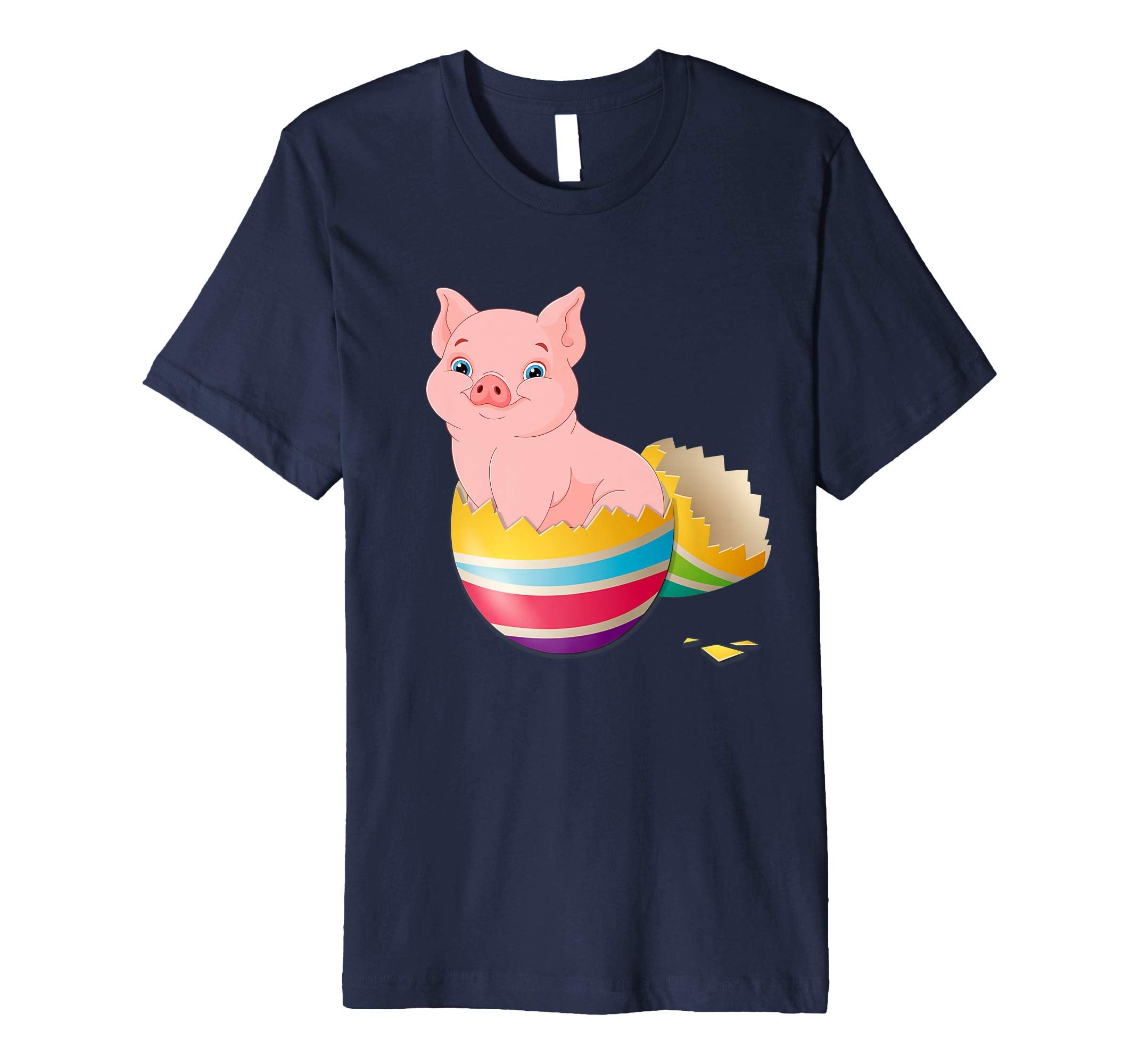 Baby Pig Hatching From Easter Egg Easter Day Shirt