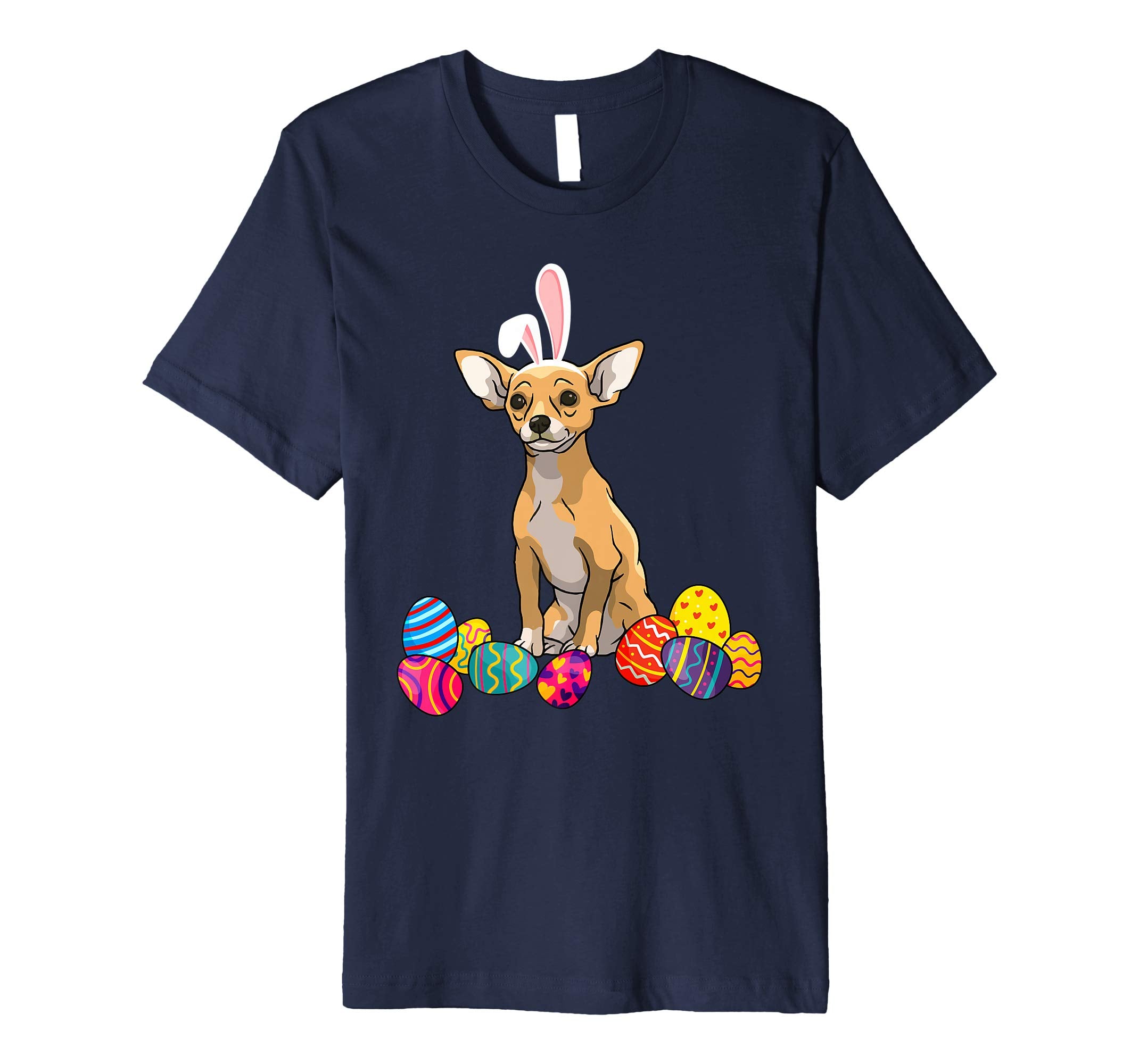 Chihuahua Bunny Ear With Egg Easter Easter Day Shirt