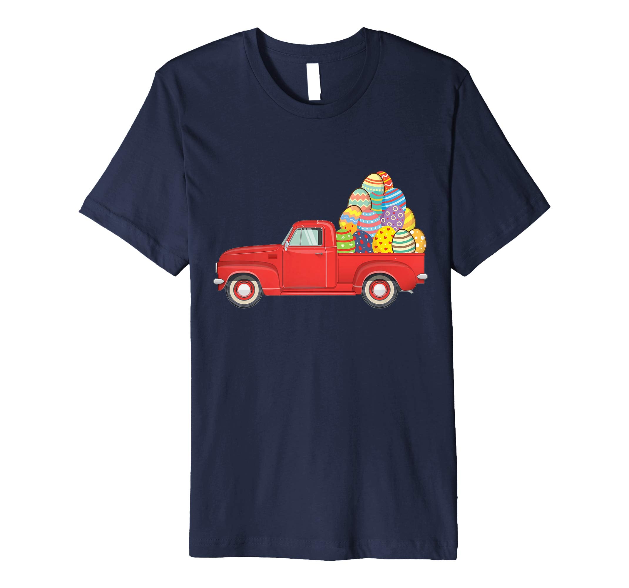 Digging Into Easter Day Egg Easter Truck Wagon Lover Shirt