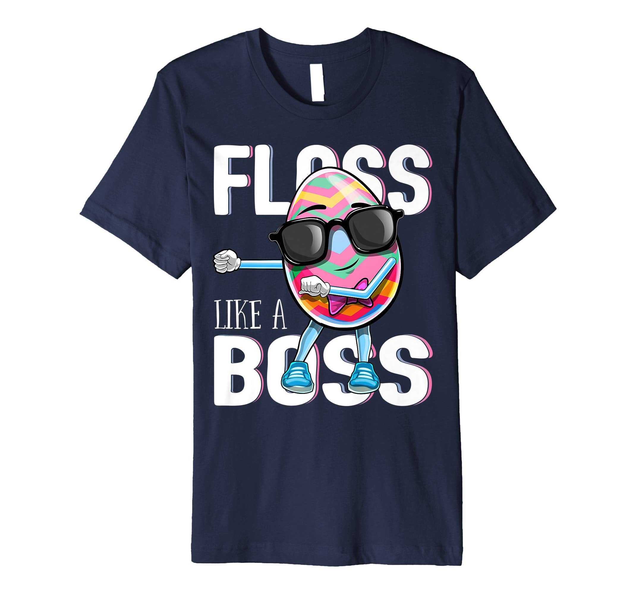 Floss Like a Boss Flossing Easter Egg Shirt Kids Easter Gift