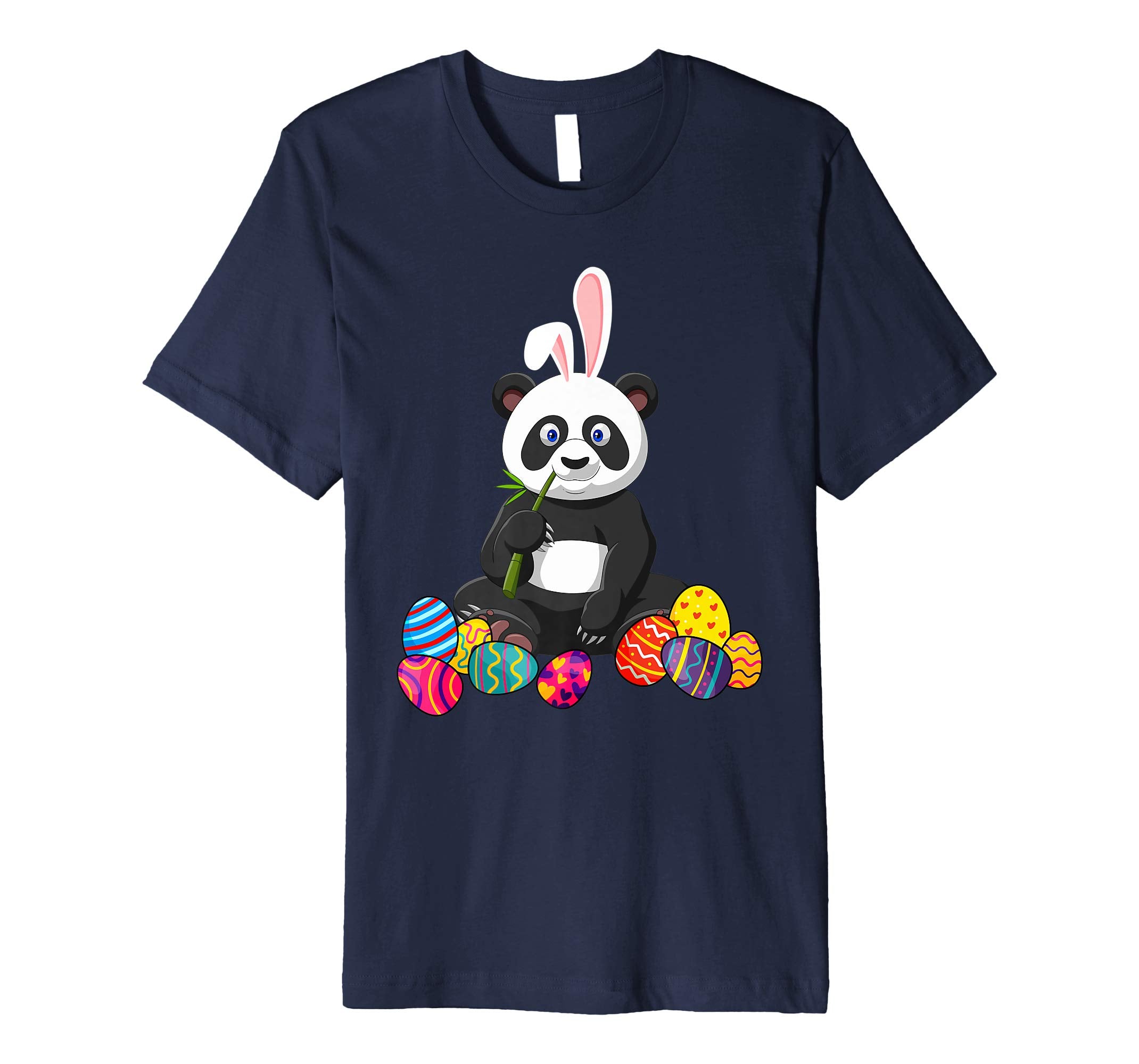 Panda Bunny Ear With Egg Easter Easter Day Shirt