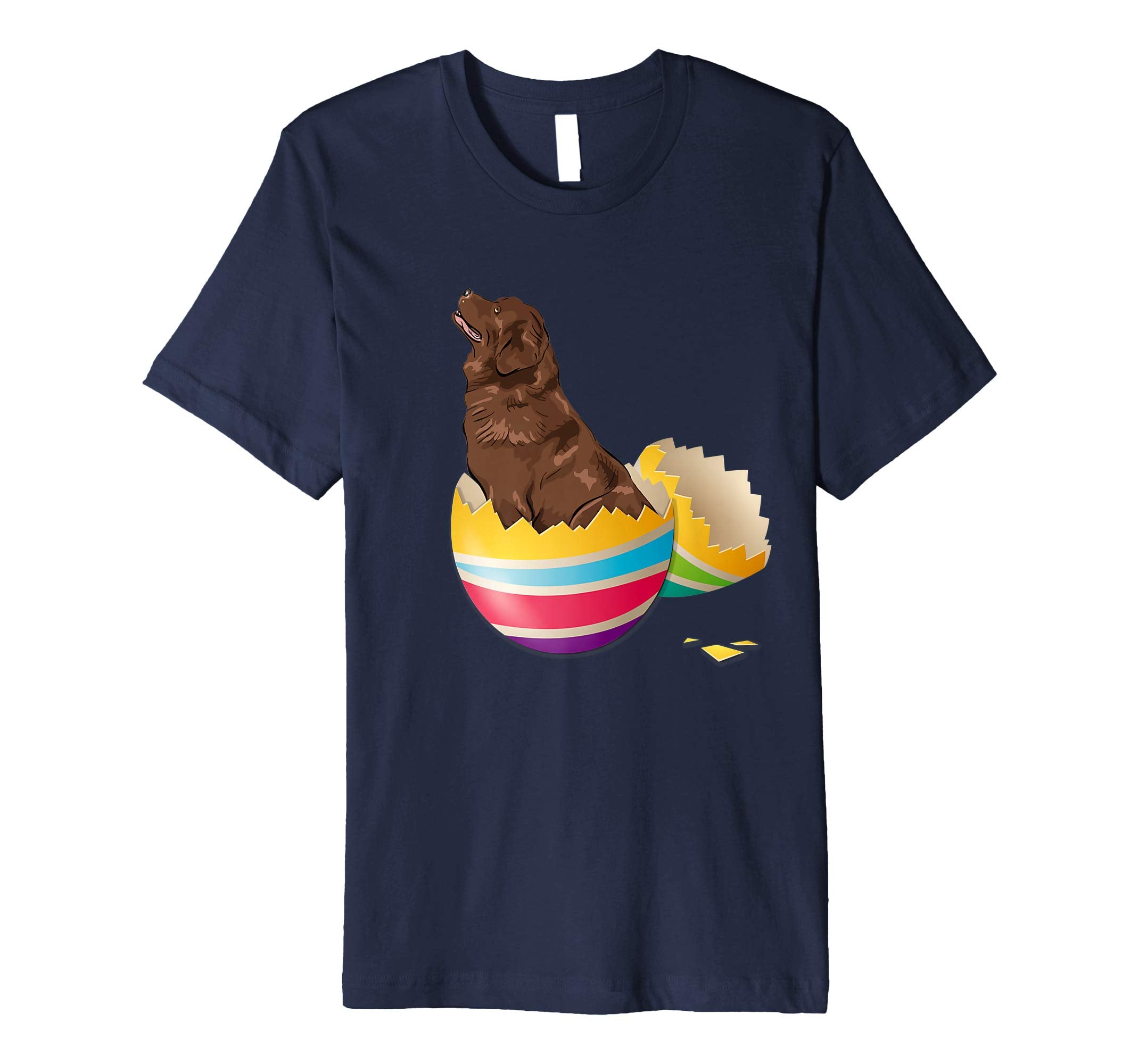 Newfoundland Hatching From Easter Egg Easter Day Shirt